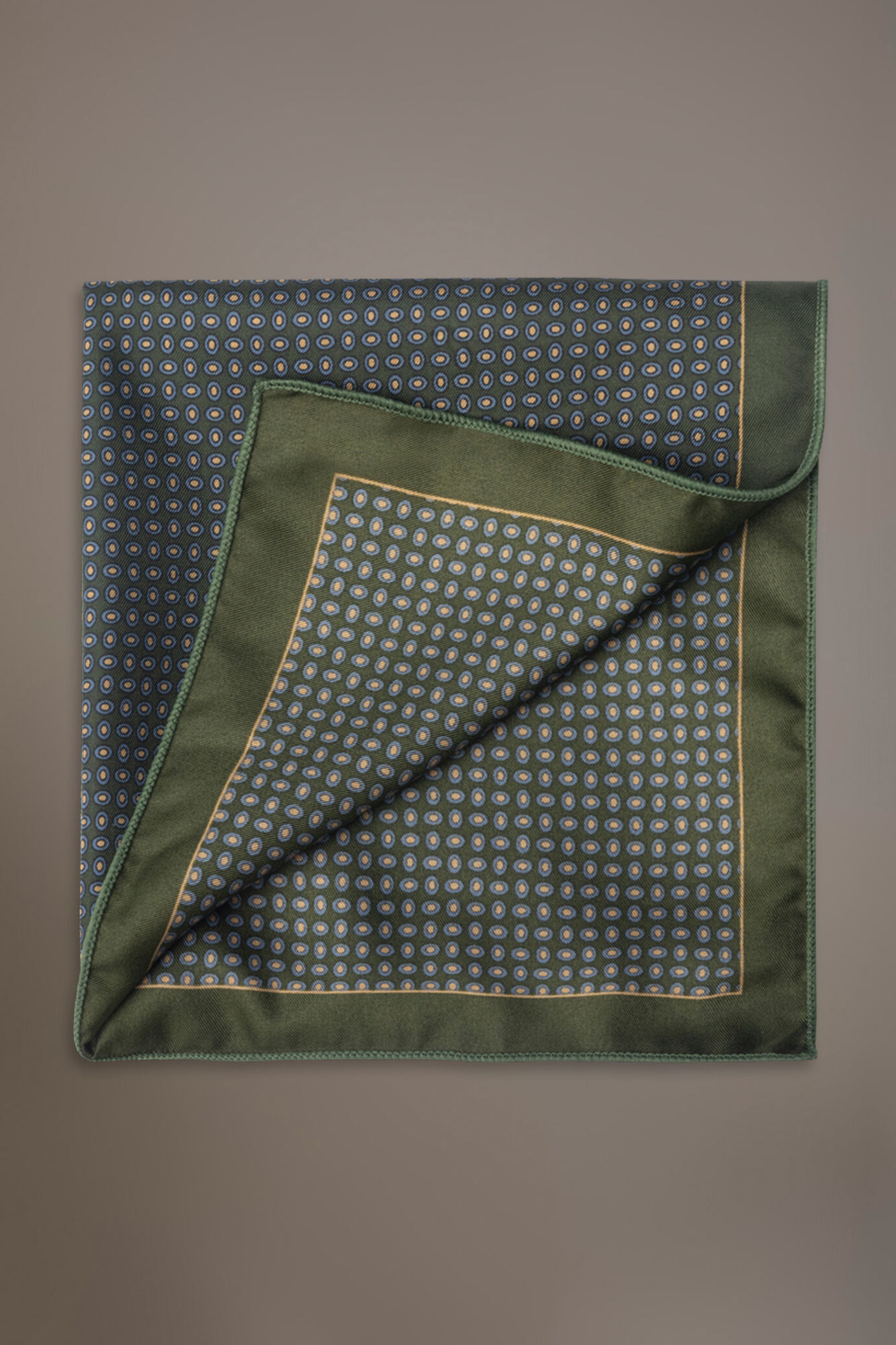Patterned printed twill Pochette image number 0