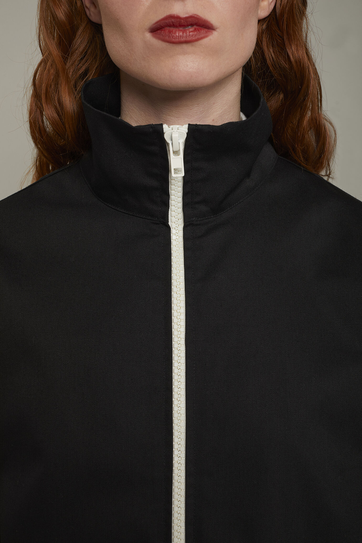 Veste femme avec zip coupe régulière image number 3