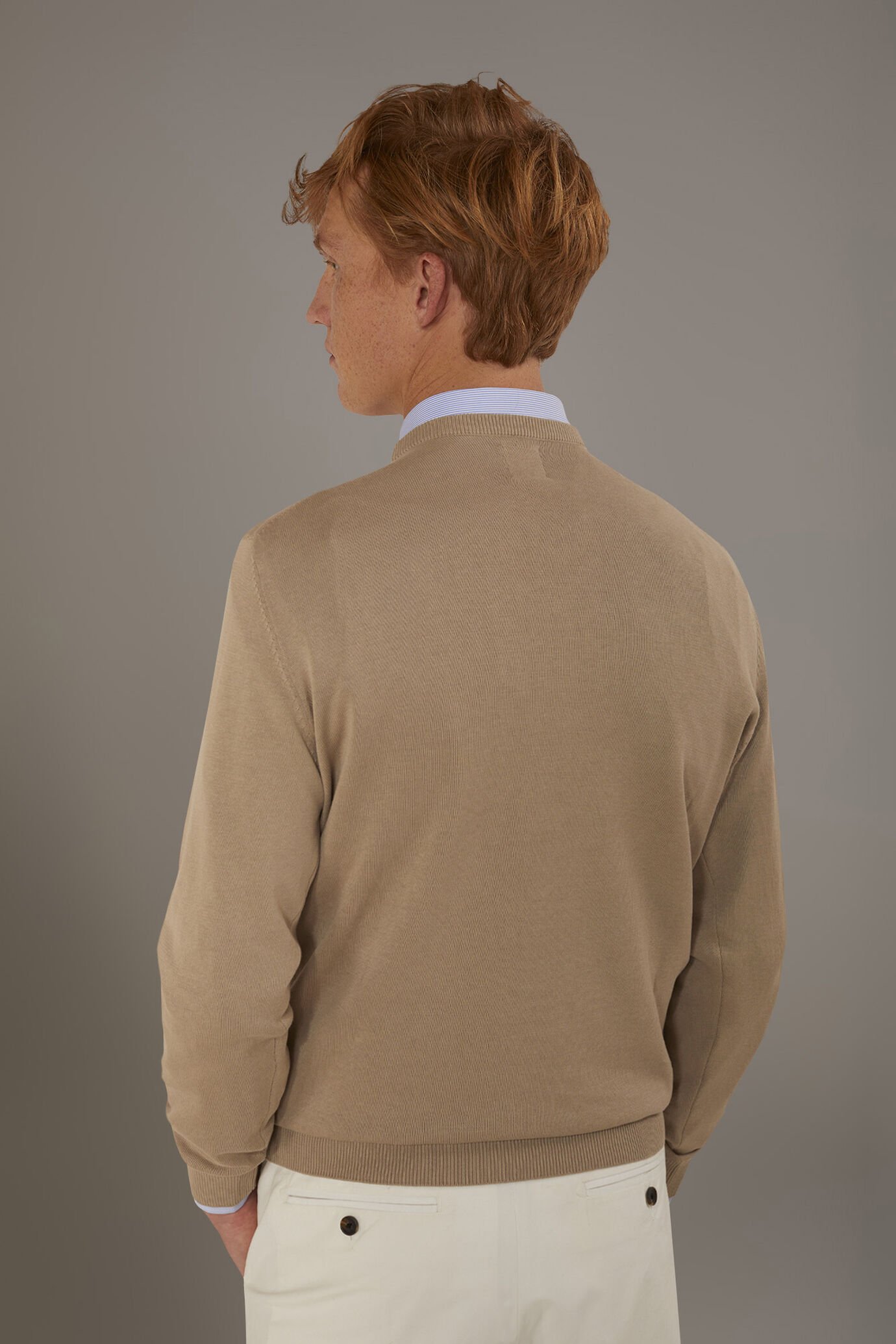 Trikot mit Rundhalsausschnitt 100% Baumwolle image number 3