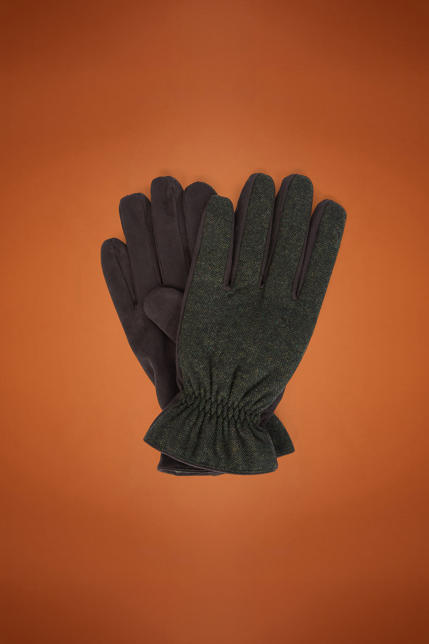 Herren-Handschuhe aus Tweed image number 0