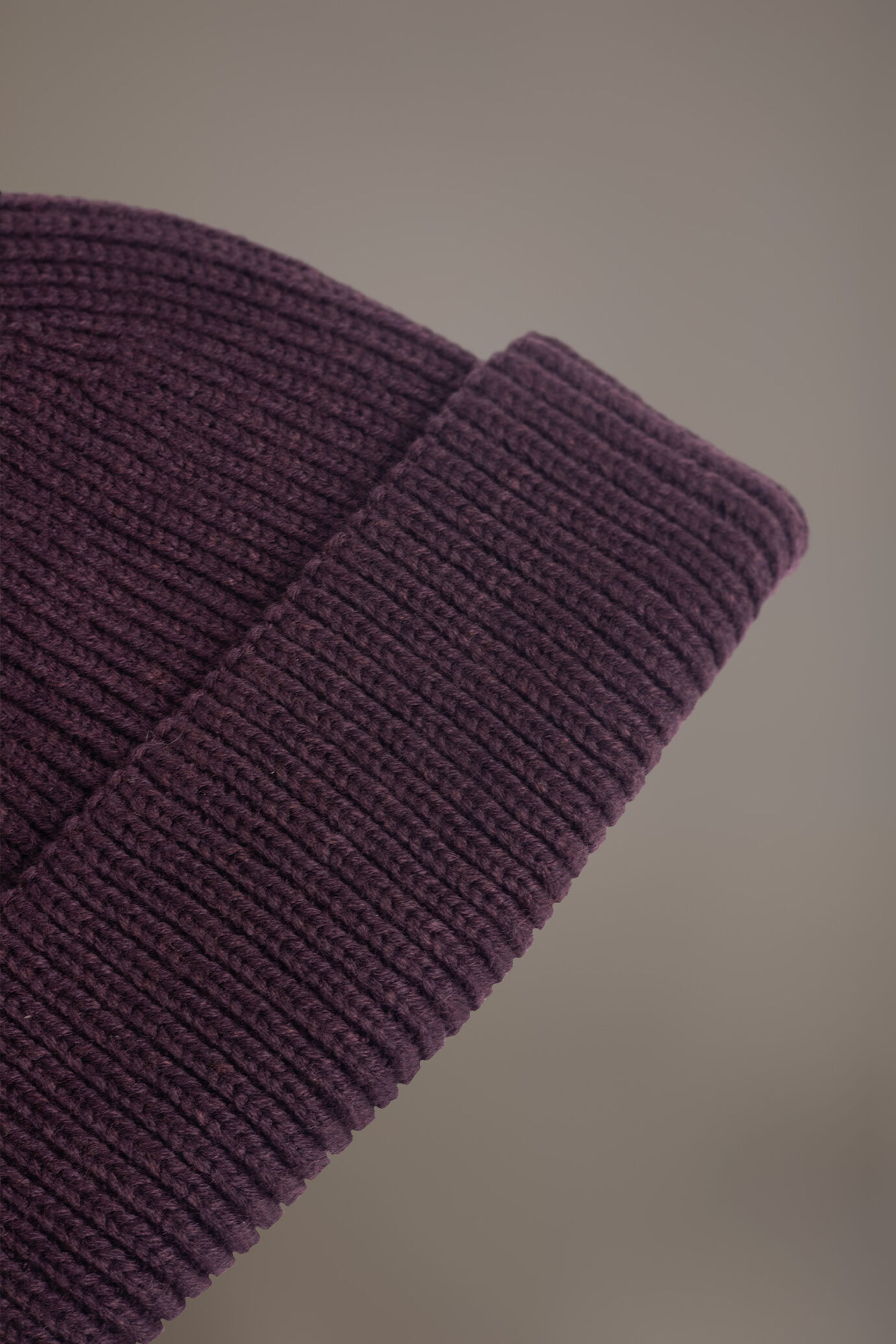Ribbed knit beanie hat image number 1