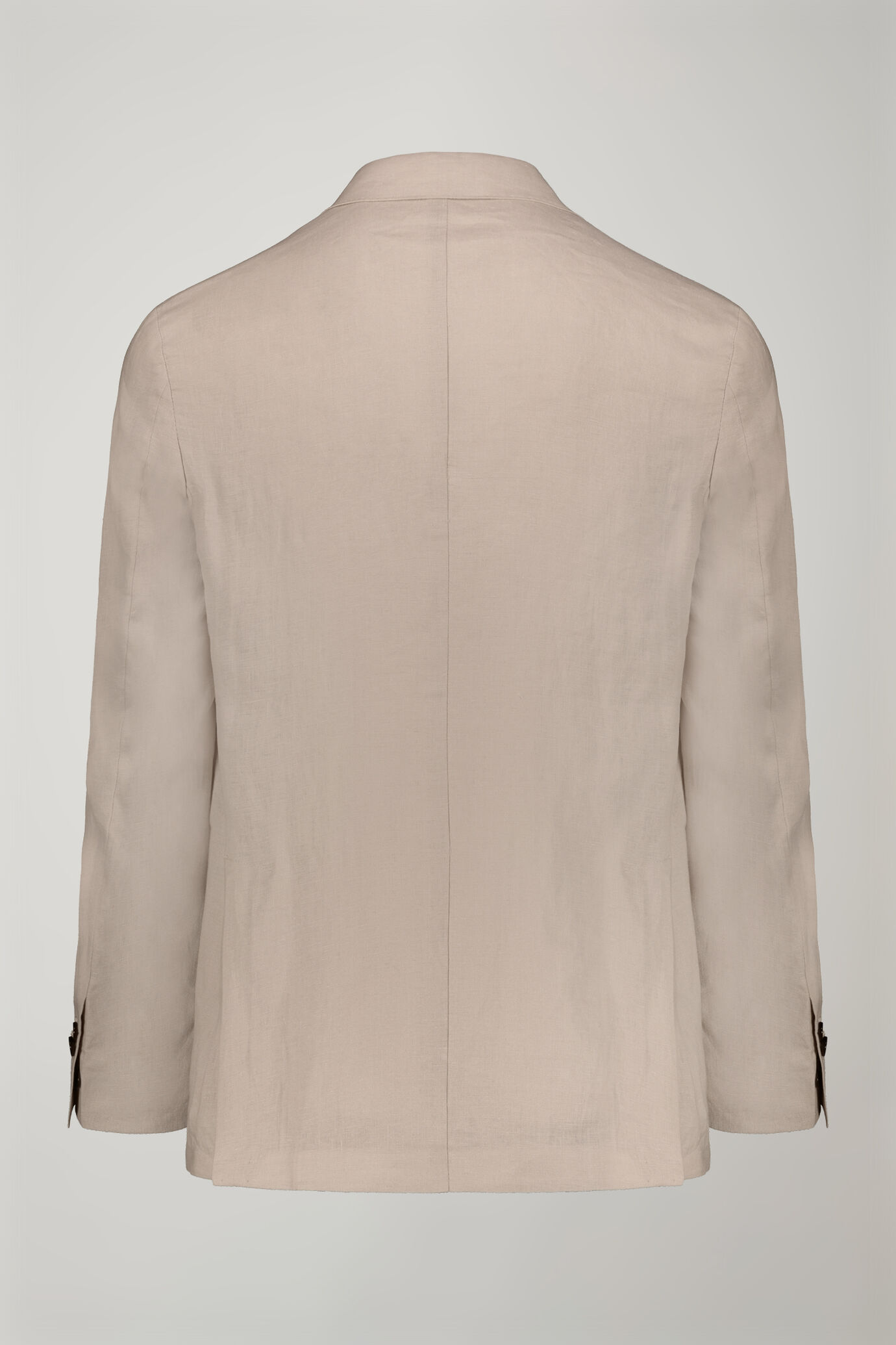 Abito uomo monopetto 100% lino regular fit image number 5