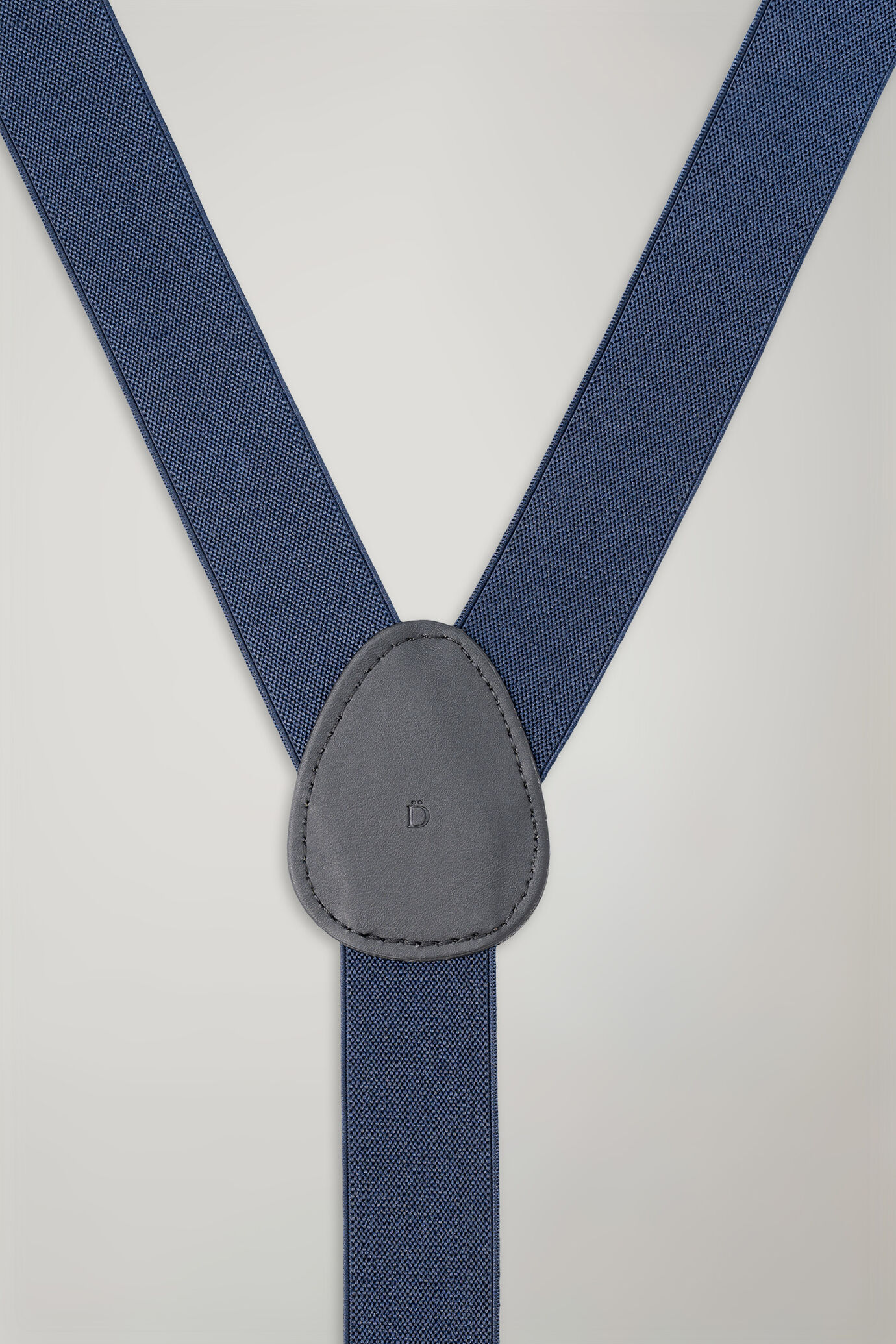 Men's elastic suspenders solid color image number 1