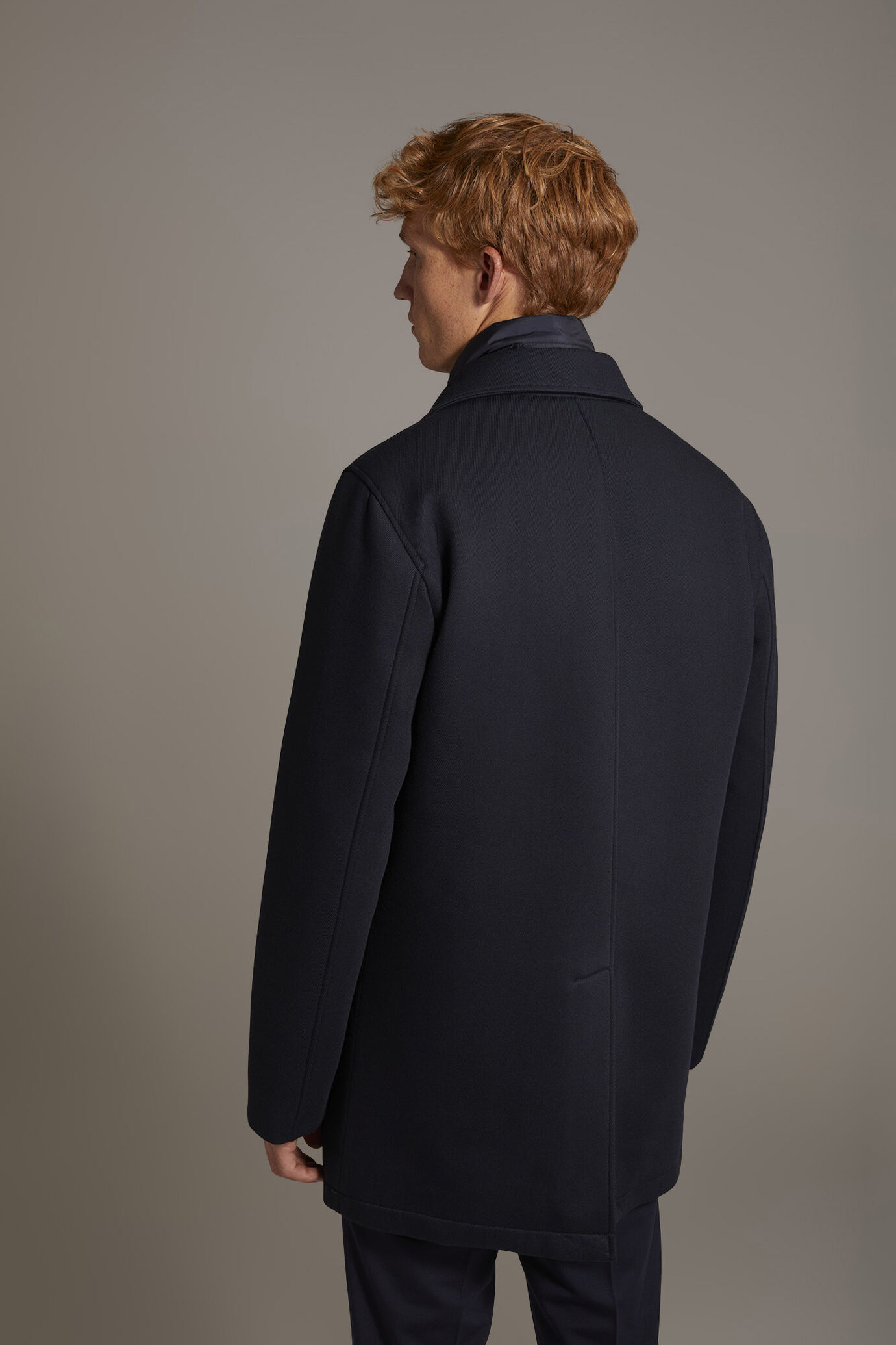 Cappotto imbottito tessuto twill image number 3