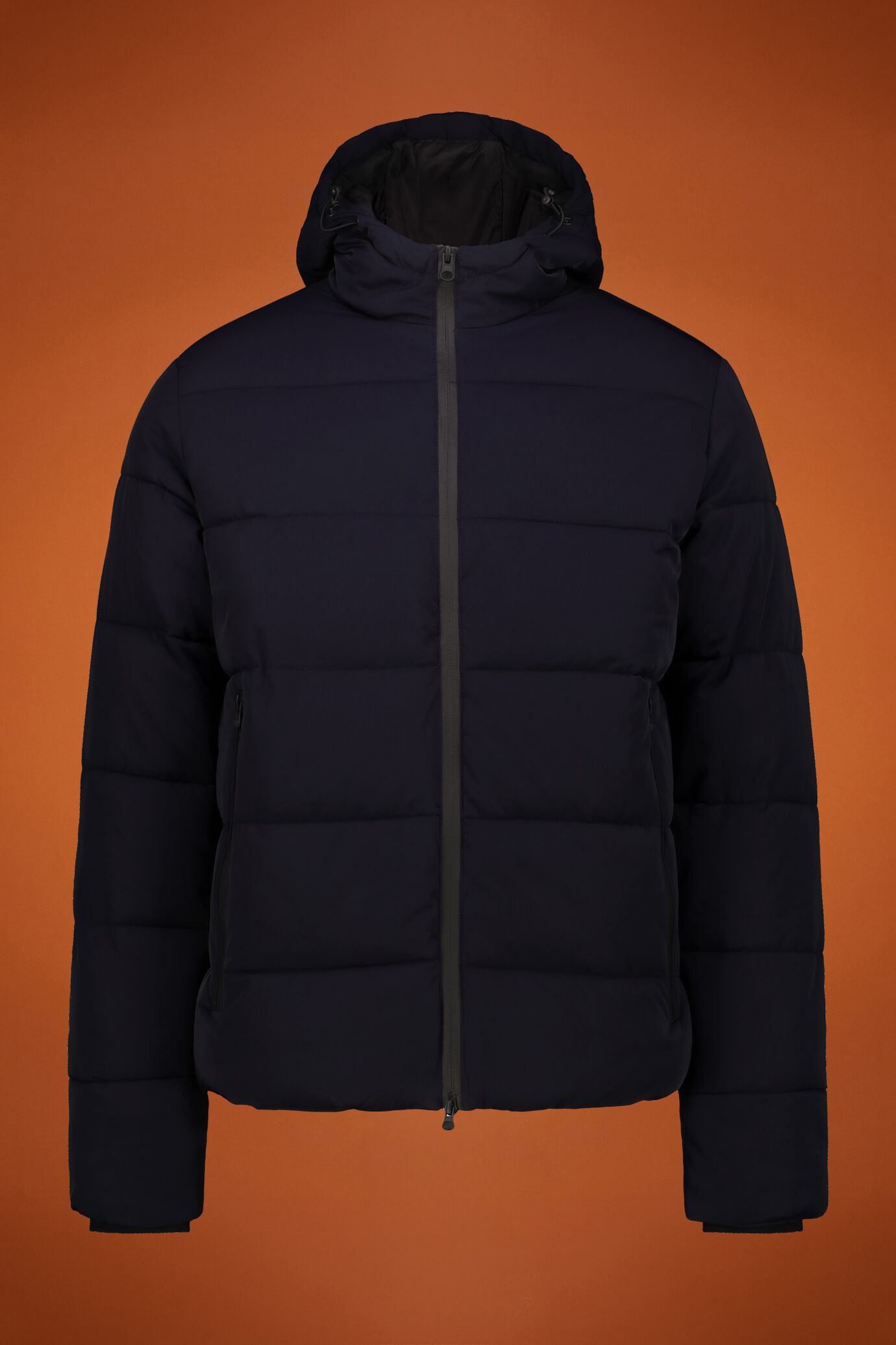 Gefütterte Jacke mit fester Kapuze image number 0