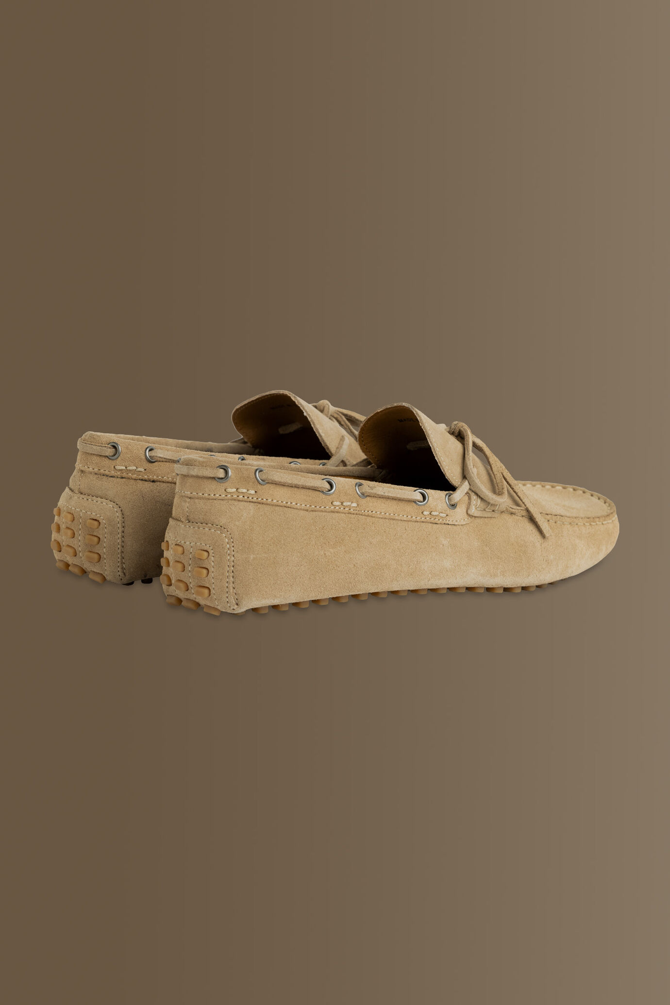 Mocassino uomo in vera pelle scamosciata image number 2