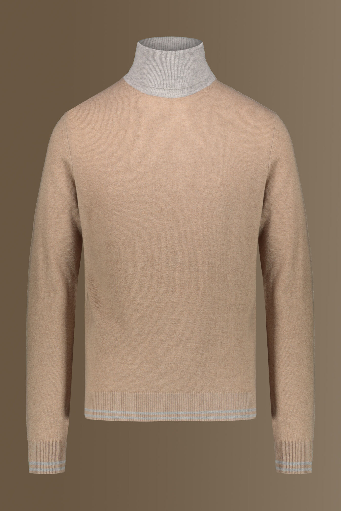 Maglia collo alto misto cashmere image number 2