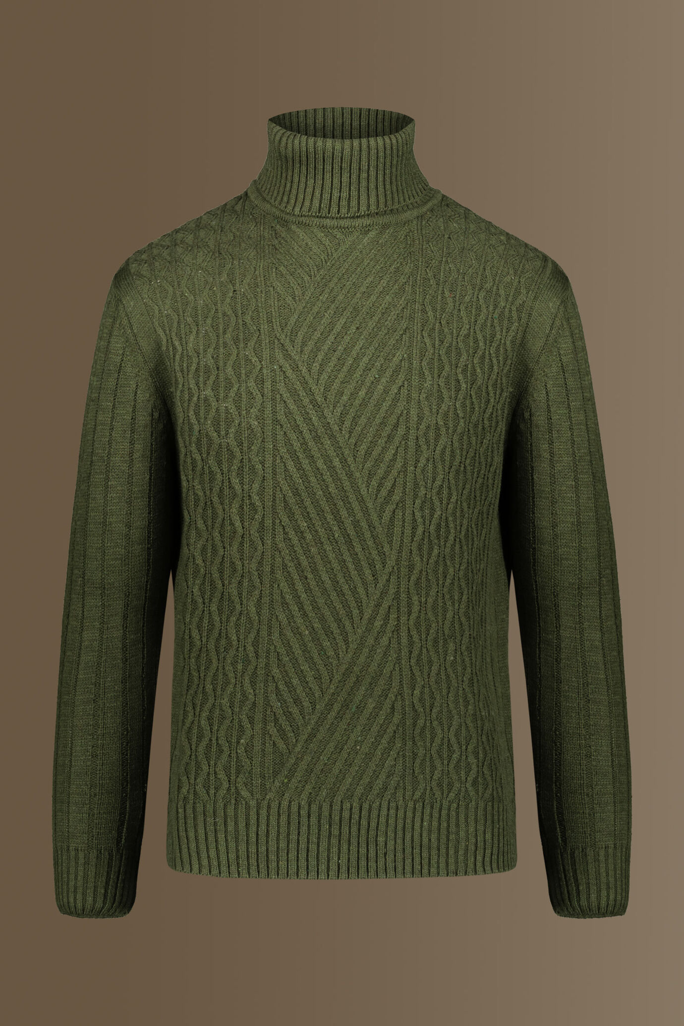 Turtle neck swater, wool blend