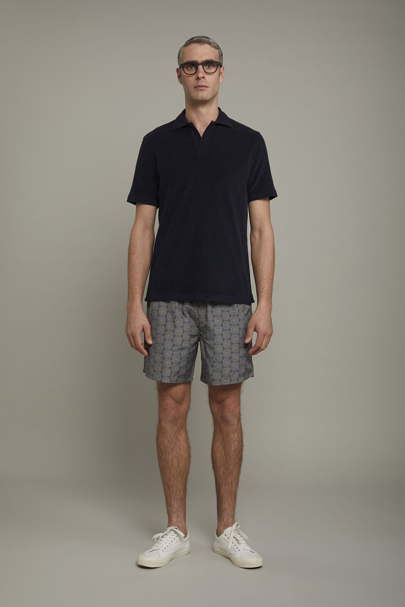 Badehose für Herren mit Makromuster image number 2