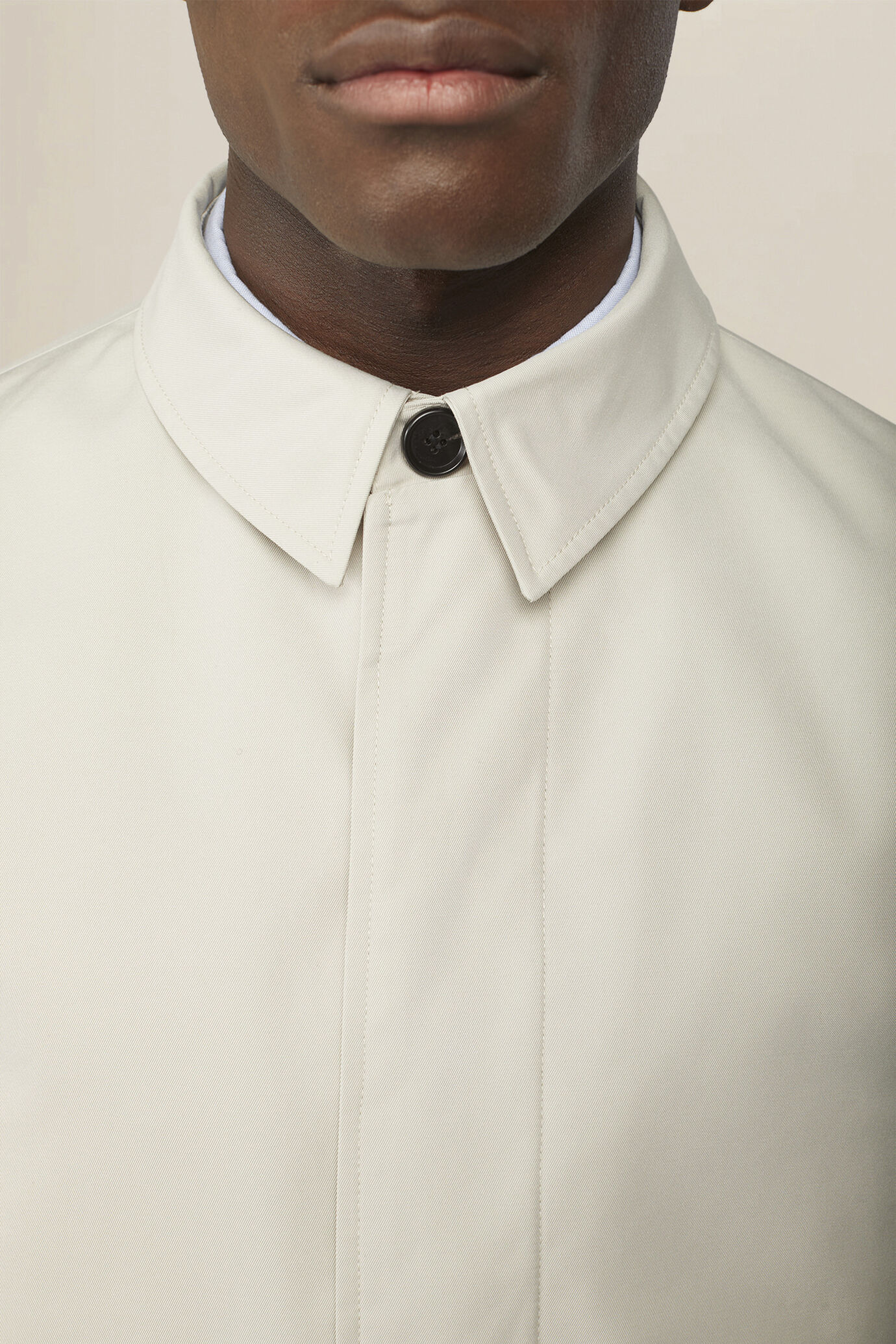 Impermeabile uomo in tessuto tecnico waterproof regular fit image number 2