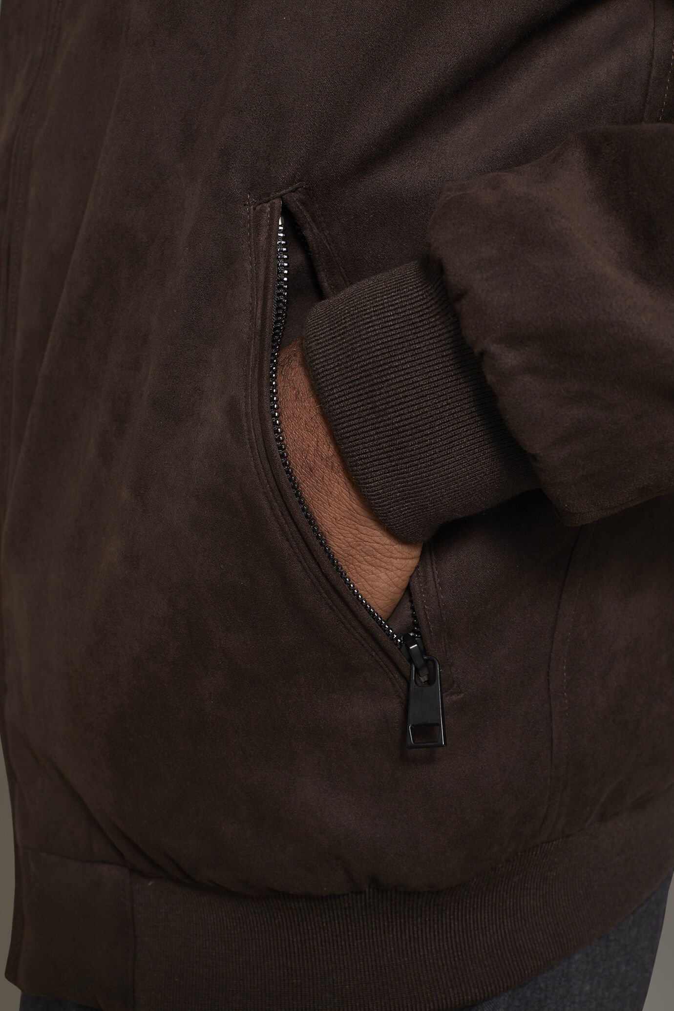 Ecosuede padded jacket image number 4