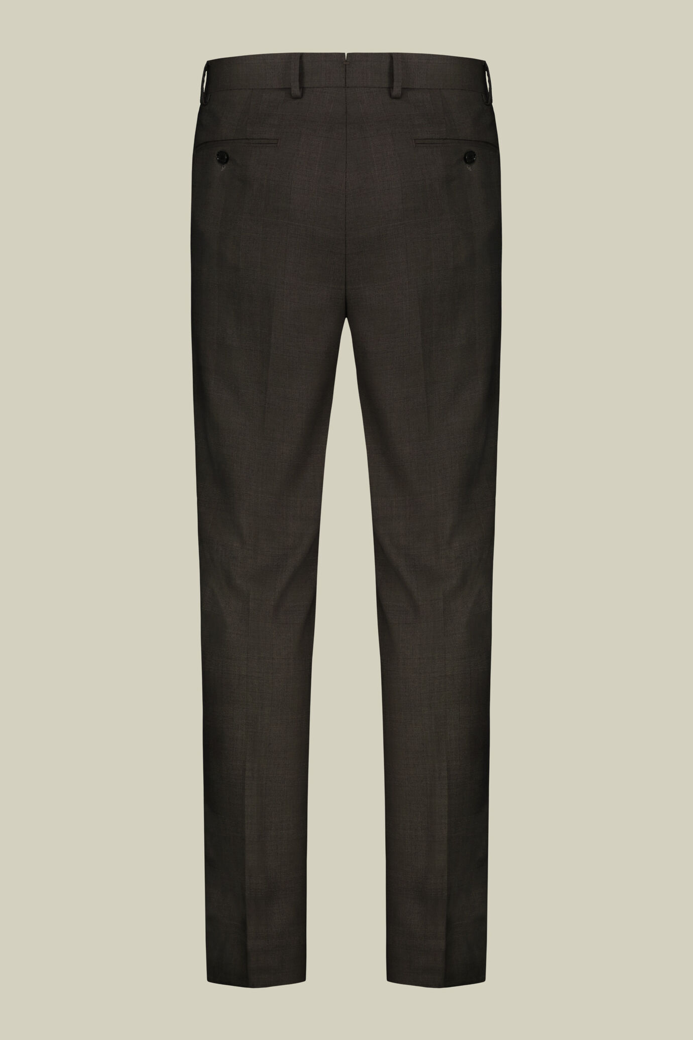 Abito uomo monopetto con pantalone ad una pinces tessuto dal disegno principe di galles image number 7