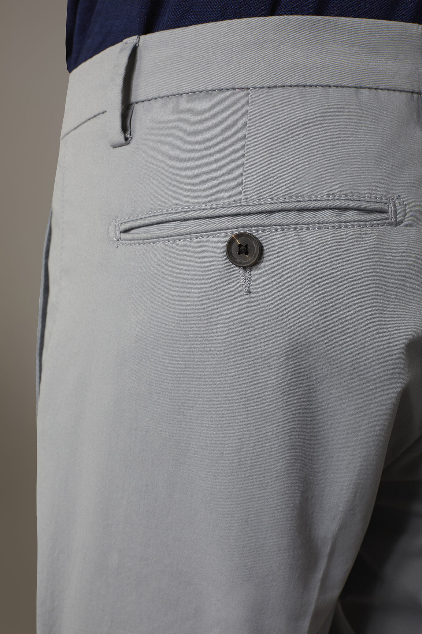 Regular fit trousers in twill construction image number 2
