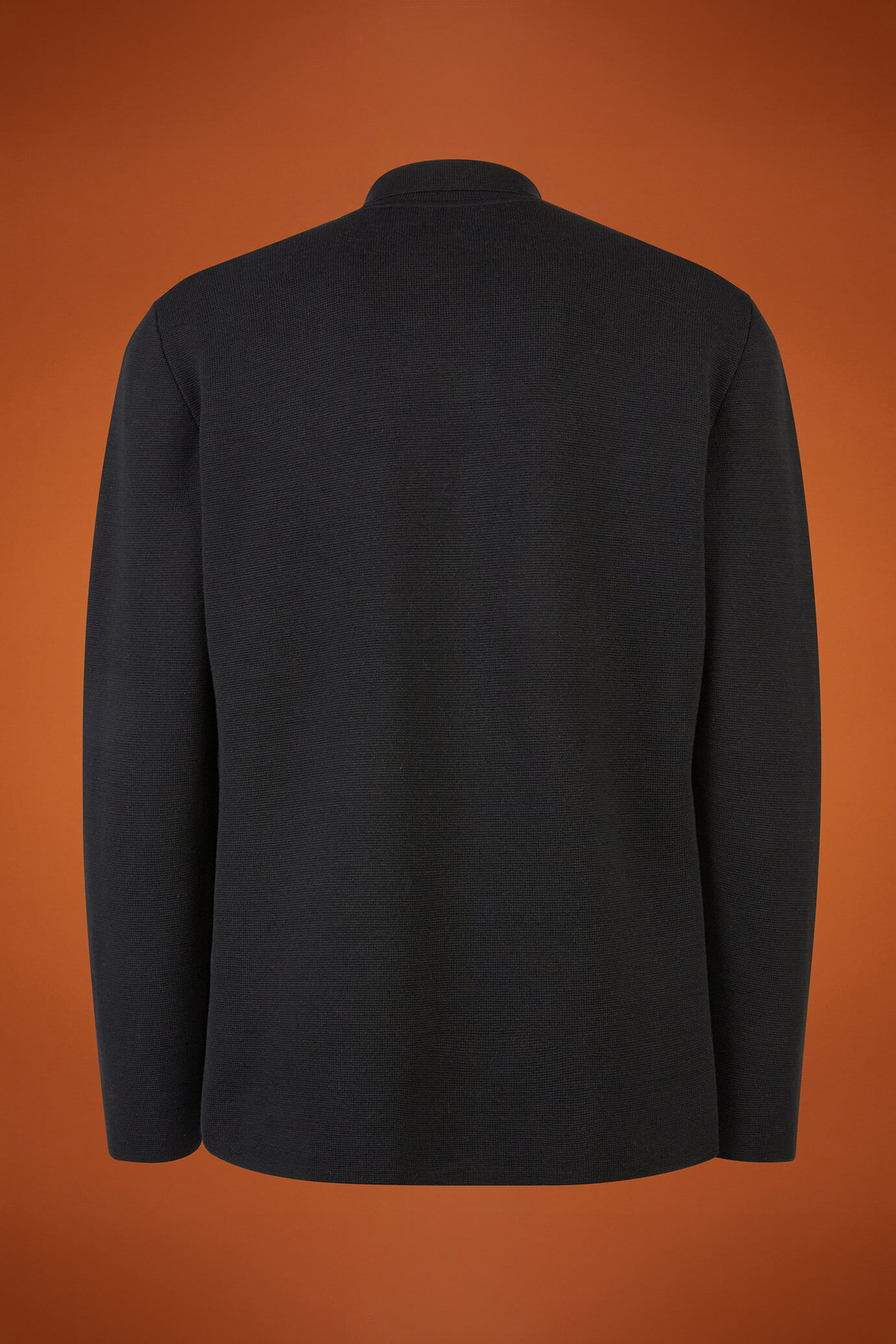 Shacket uomo in jersey 100% cotone Punto Milano regular fit image number 6