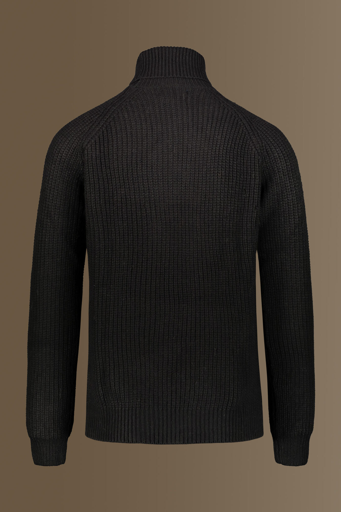 Turtle neck sweater wool blend raglan sleeves image number 1