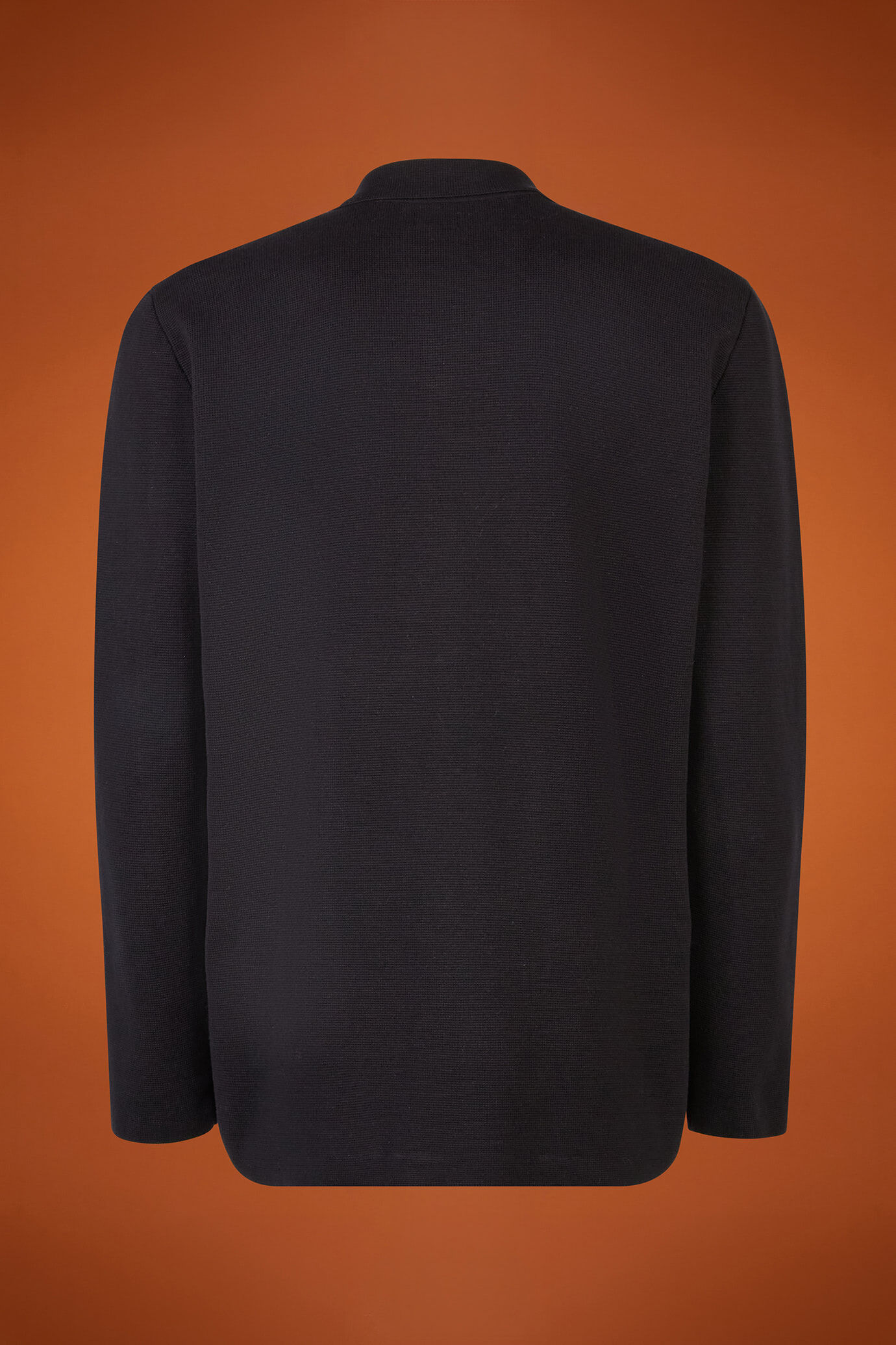 Shacket uomo in jersey 100% cotone Punto Milano regular fit image number 5