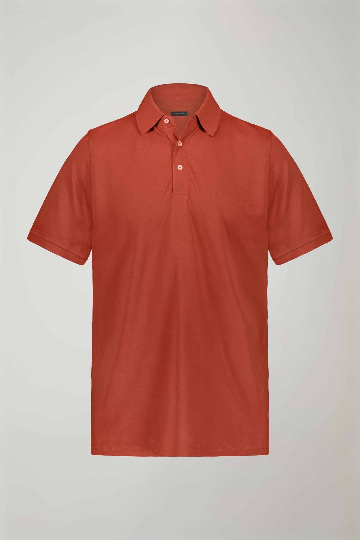 Polo uomo manica corta 100% cotone piquet  regular fit image number 4