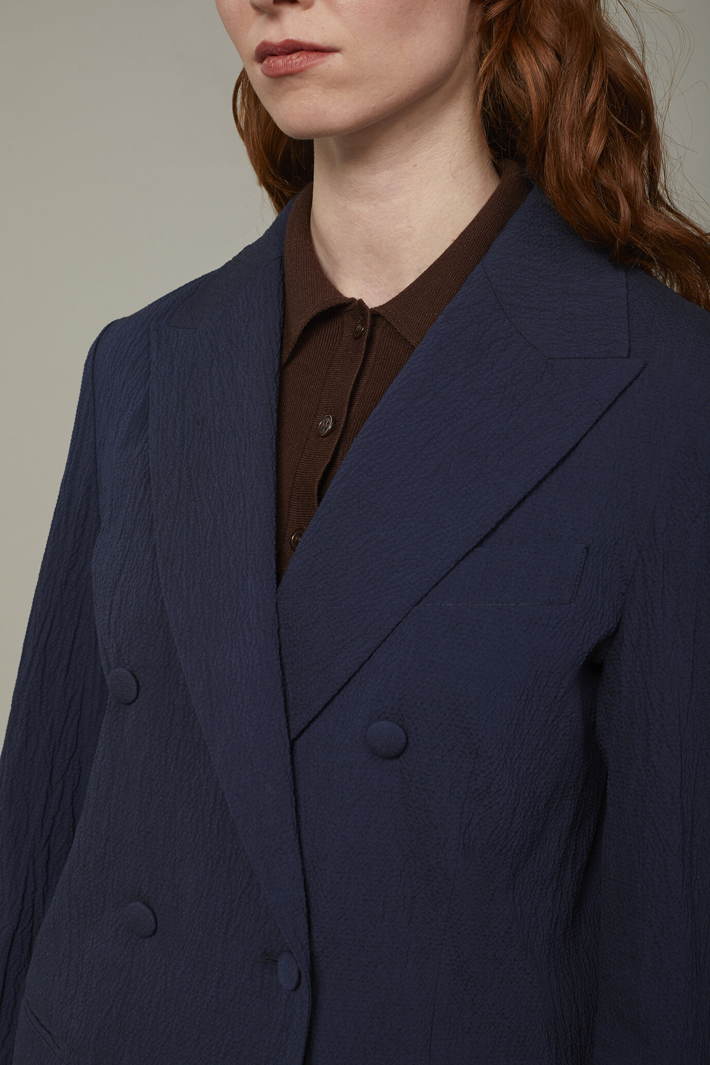 Women’s double-breasted blazer regular fit image number 3