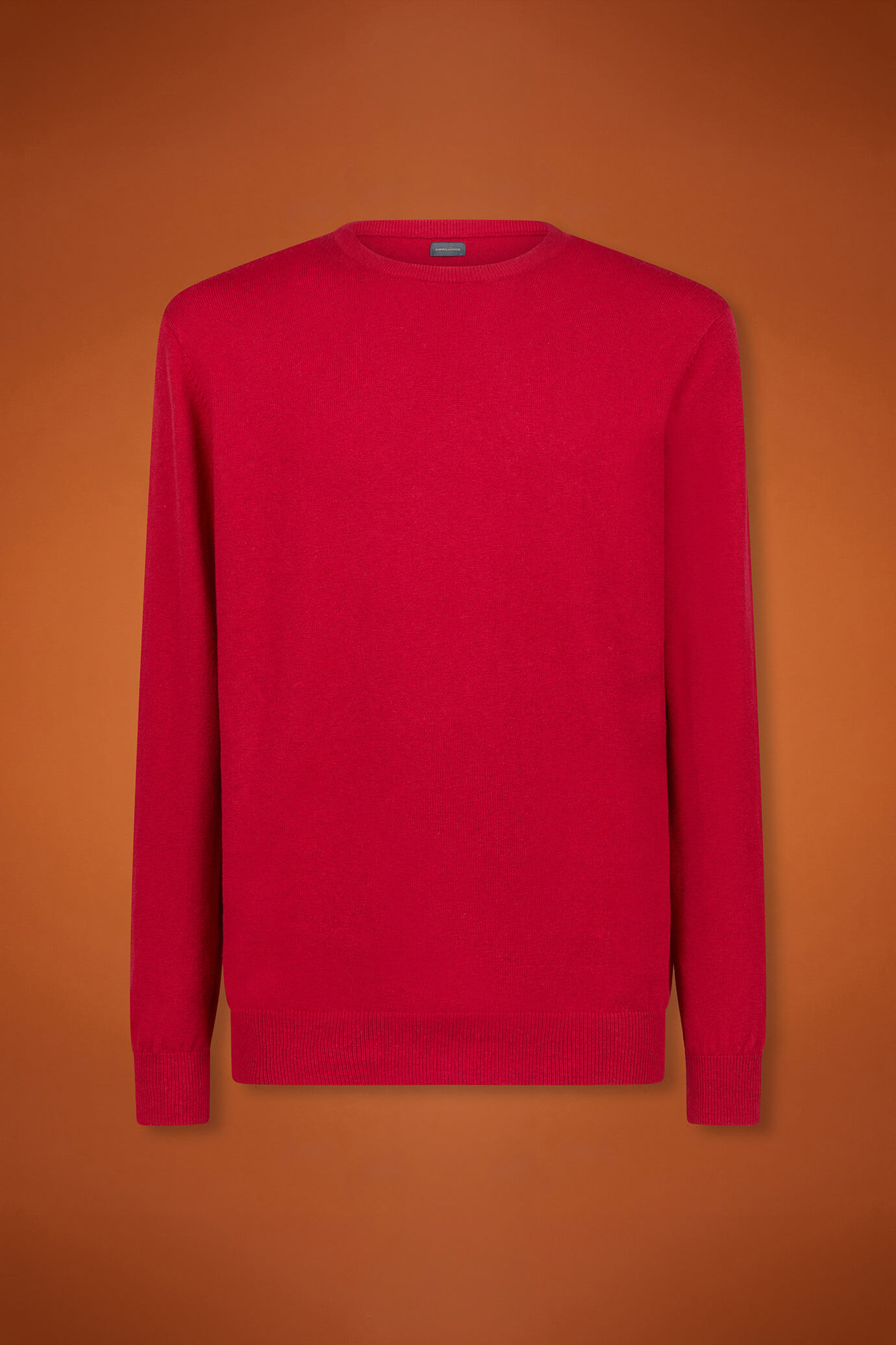 Maglia uomo girocollo lana e cotone regular fit image number 4