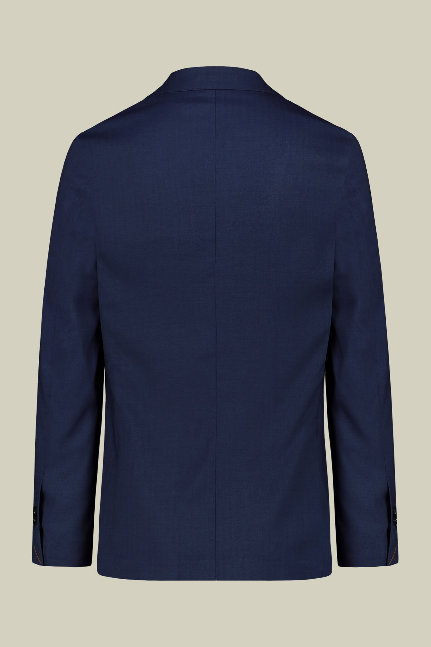 Single-breasted men's suit with single-pleat trousers in iridescent effect herringbone design fabric image number 5