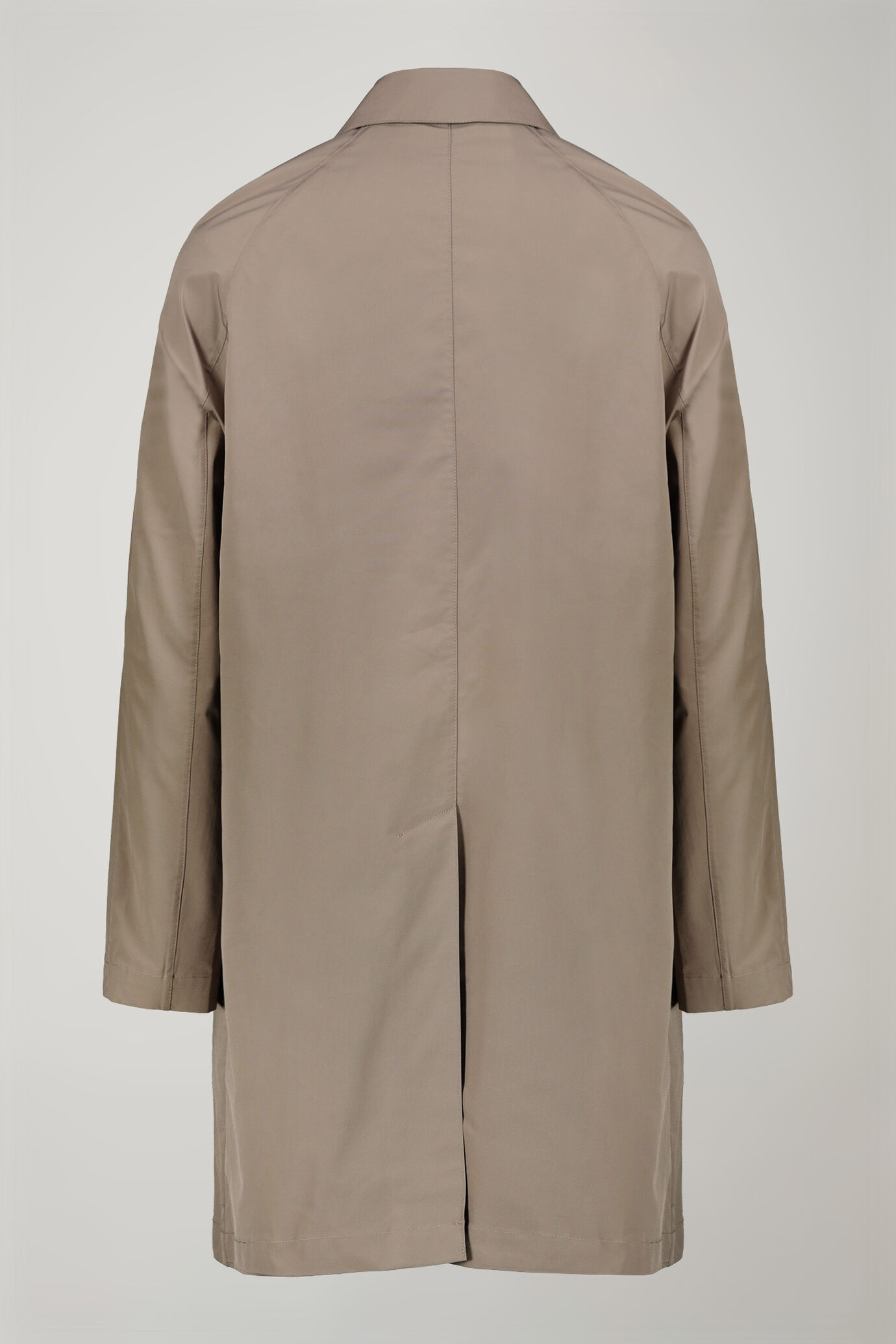 Men's coat in lightweight regular fit fabric image number 5