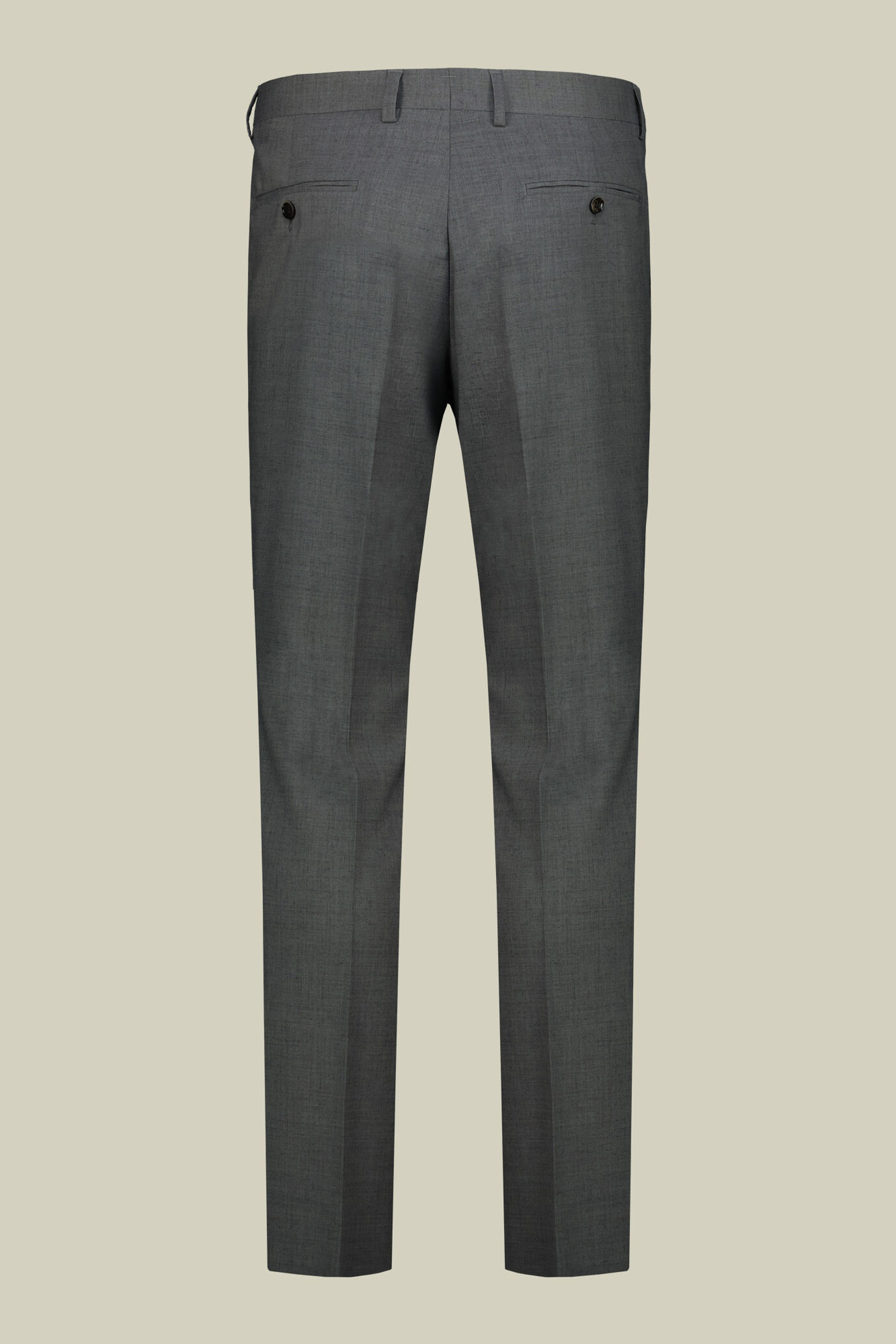 Abito uomo monopetto tessuto a grisaglia regular fit image number 3