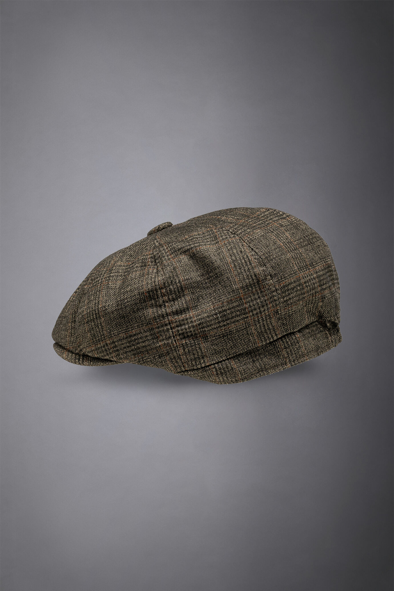 Men's prince of Wales flat cap image number 2