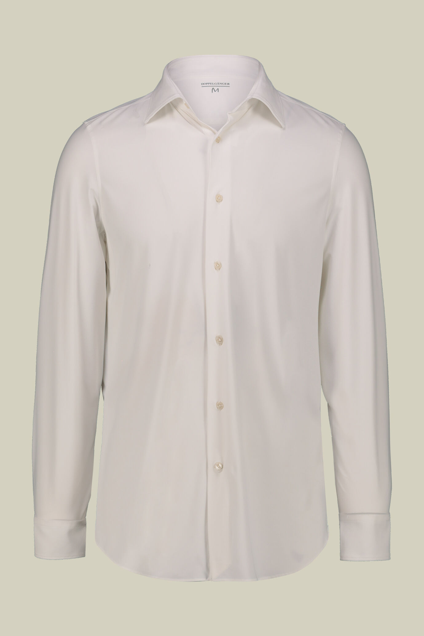 Camicia uomo stretch collo classico tessuto in nylon elasticizzato costruzione twill no-stiro image number 4