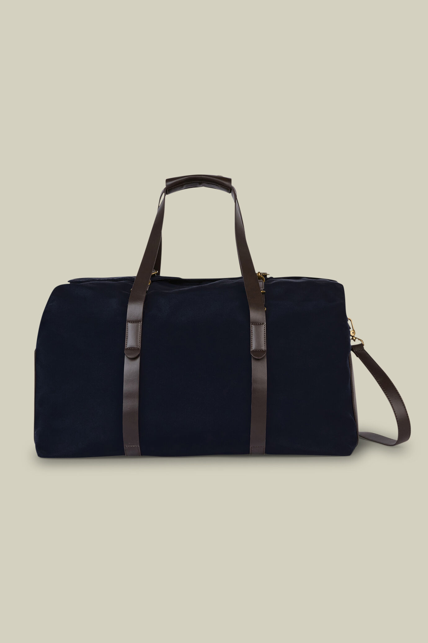 Borsa da viaggio uomo con fibbie metalliche image number 0