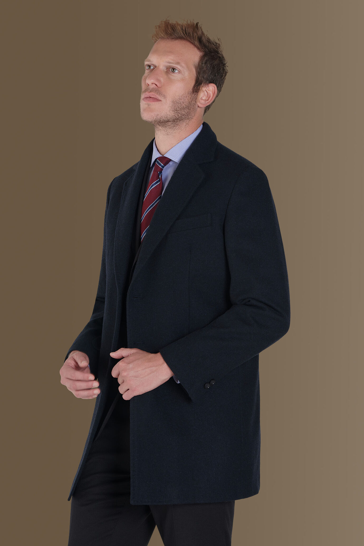 Cappotto classico misto lana image number 1