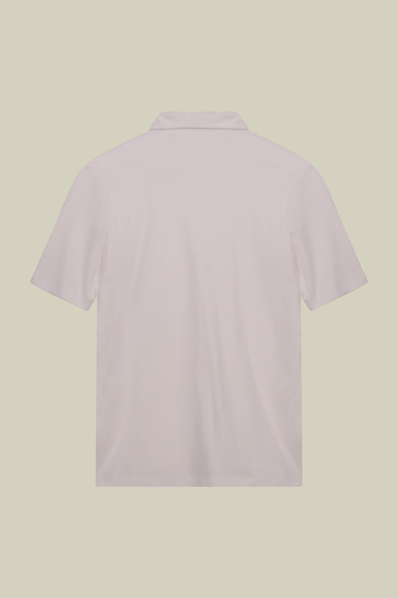Kurzarm-Poloshirt für Herren mit Derby-Kragen aus Frottee image number 5