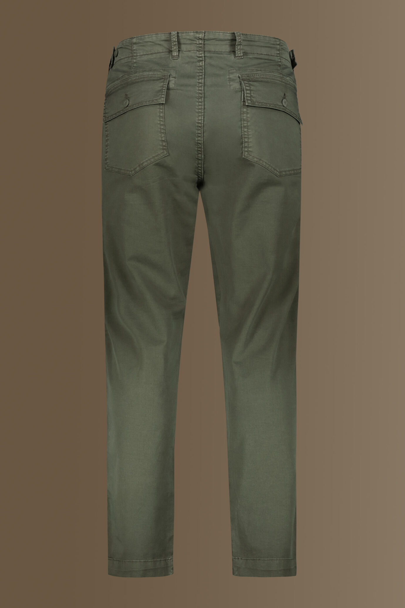 Pantalone fatigue uomo costruzione twill elasticizzato image number 6