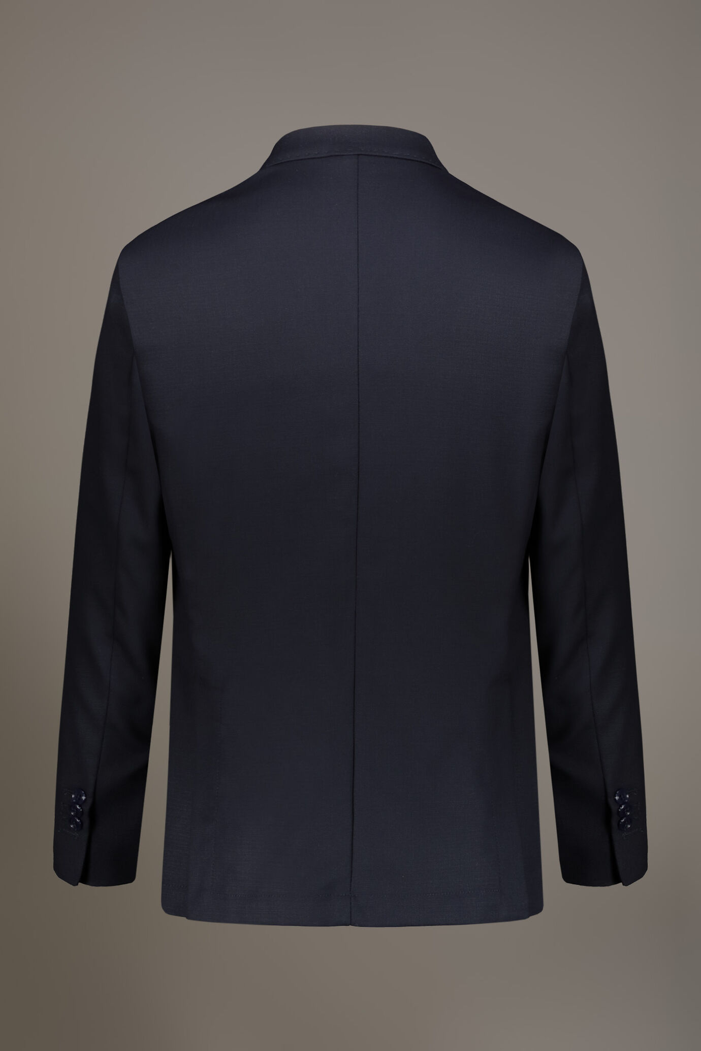 Single breasted jacket solid colour dobby fabric image number 5