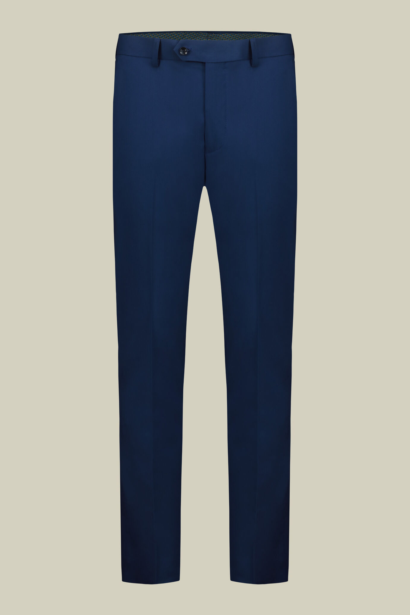 Men's single-breasted suit in plain weave fabric, regular fit image number 2