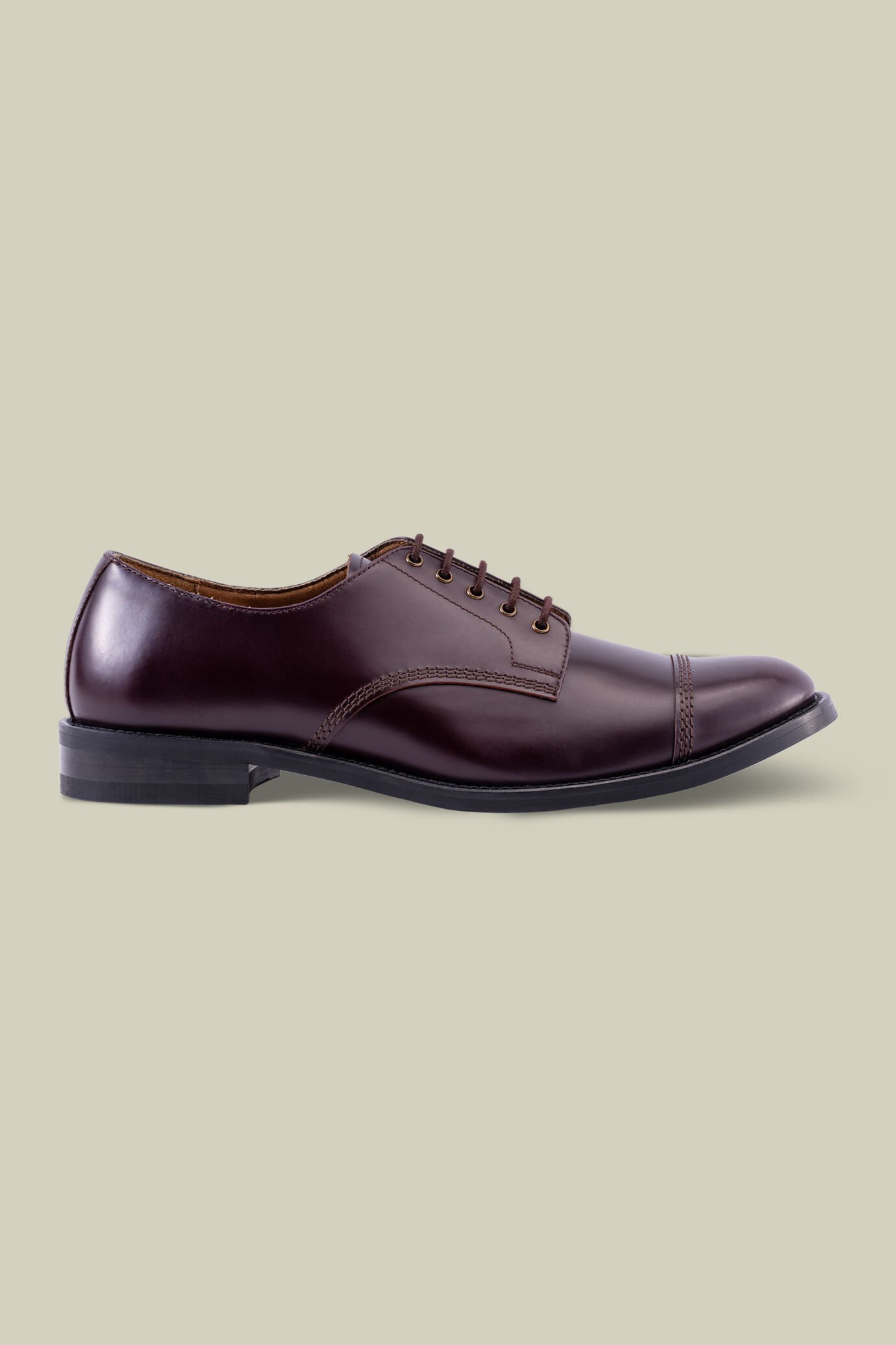 Derby-Schuh für Herren aus 100 % echtem Leder
