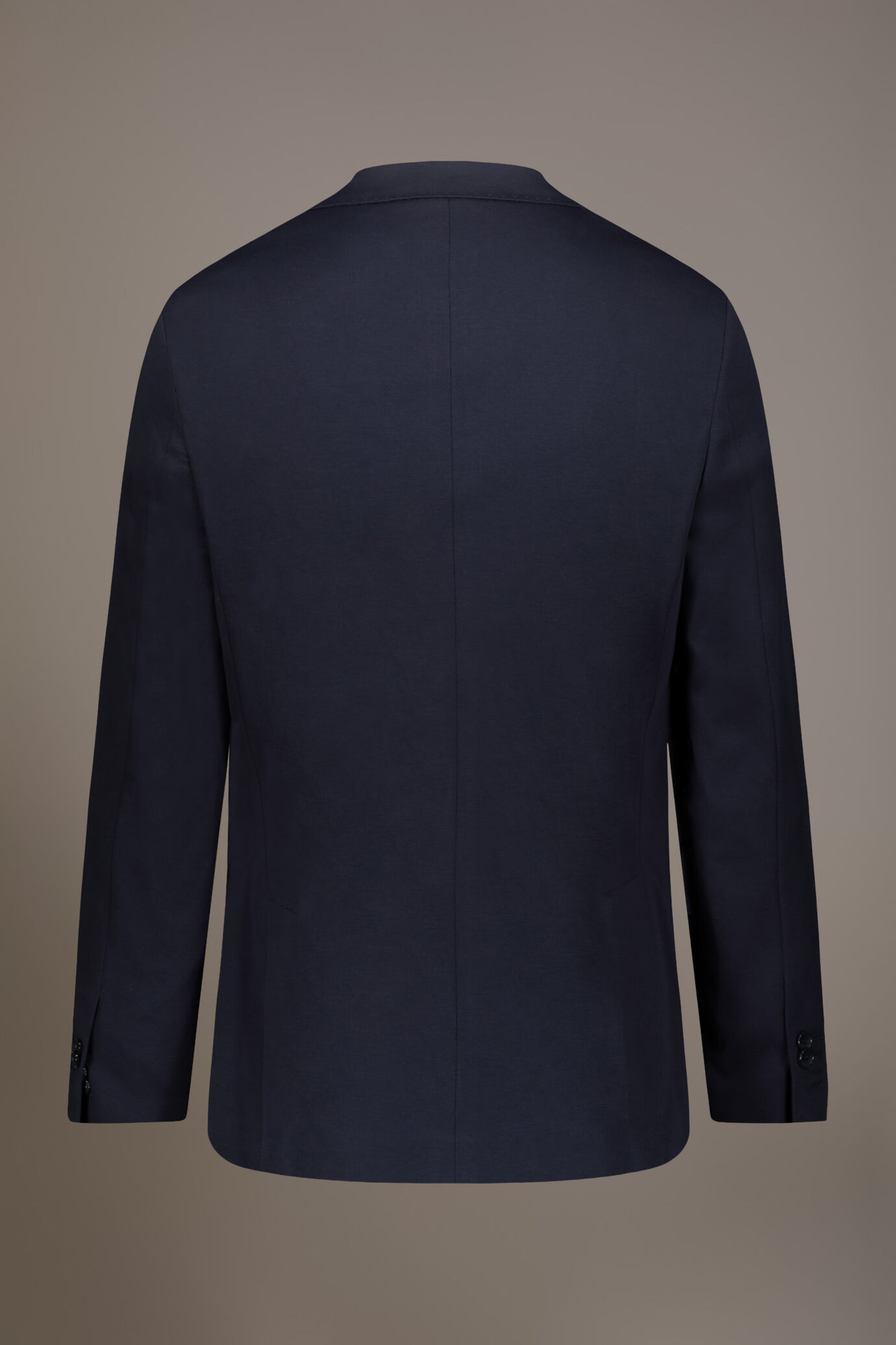 Double breasted jersey jacket with flap pocket image number 6