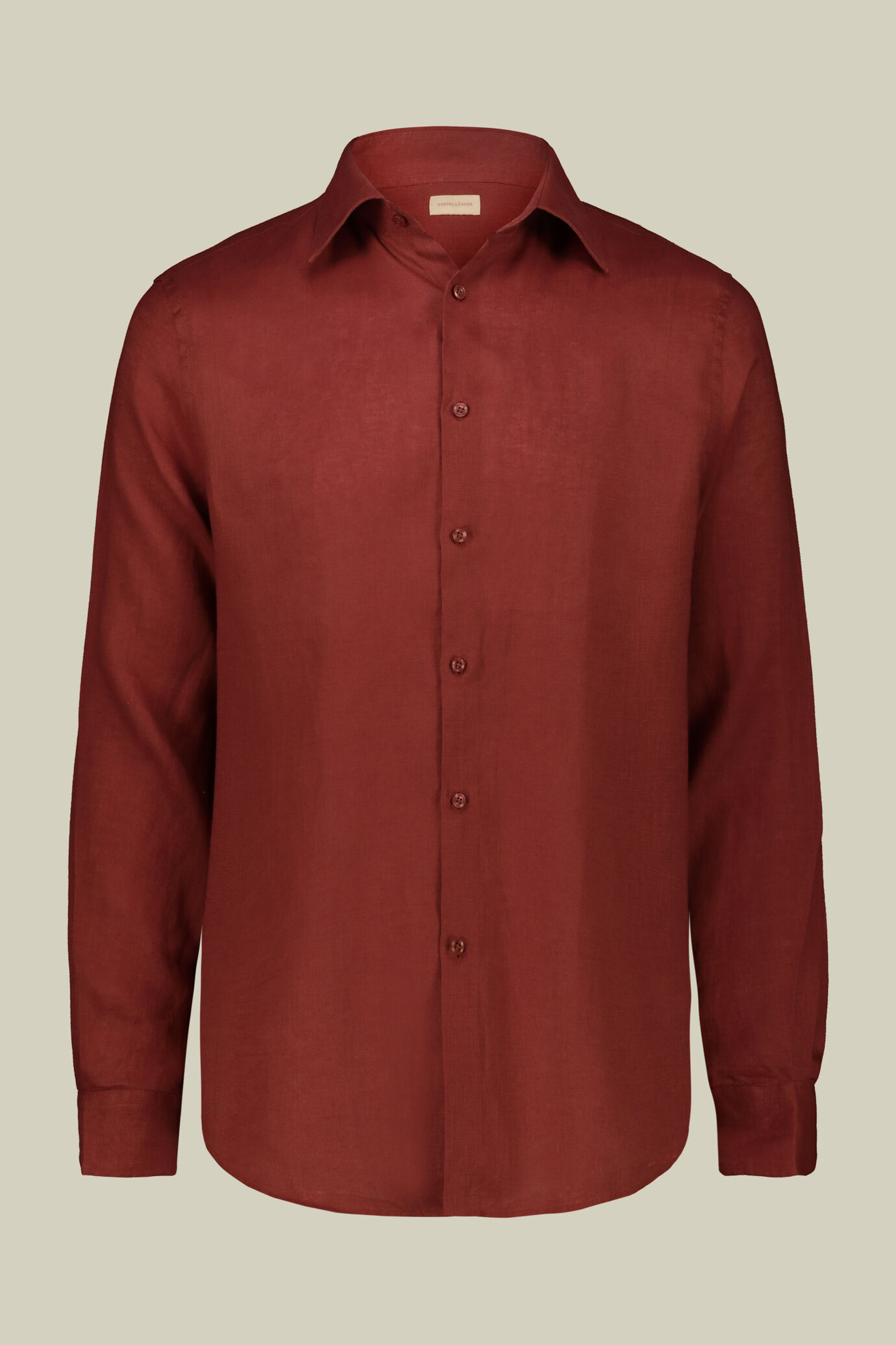 Camicia uomo casual collo classico 100% lino image number 4