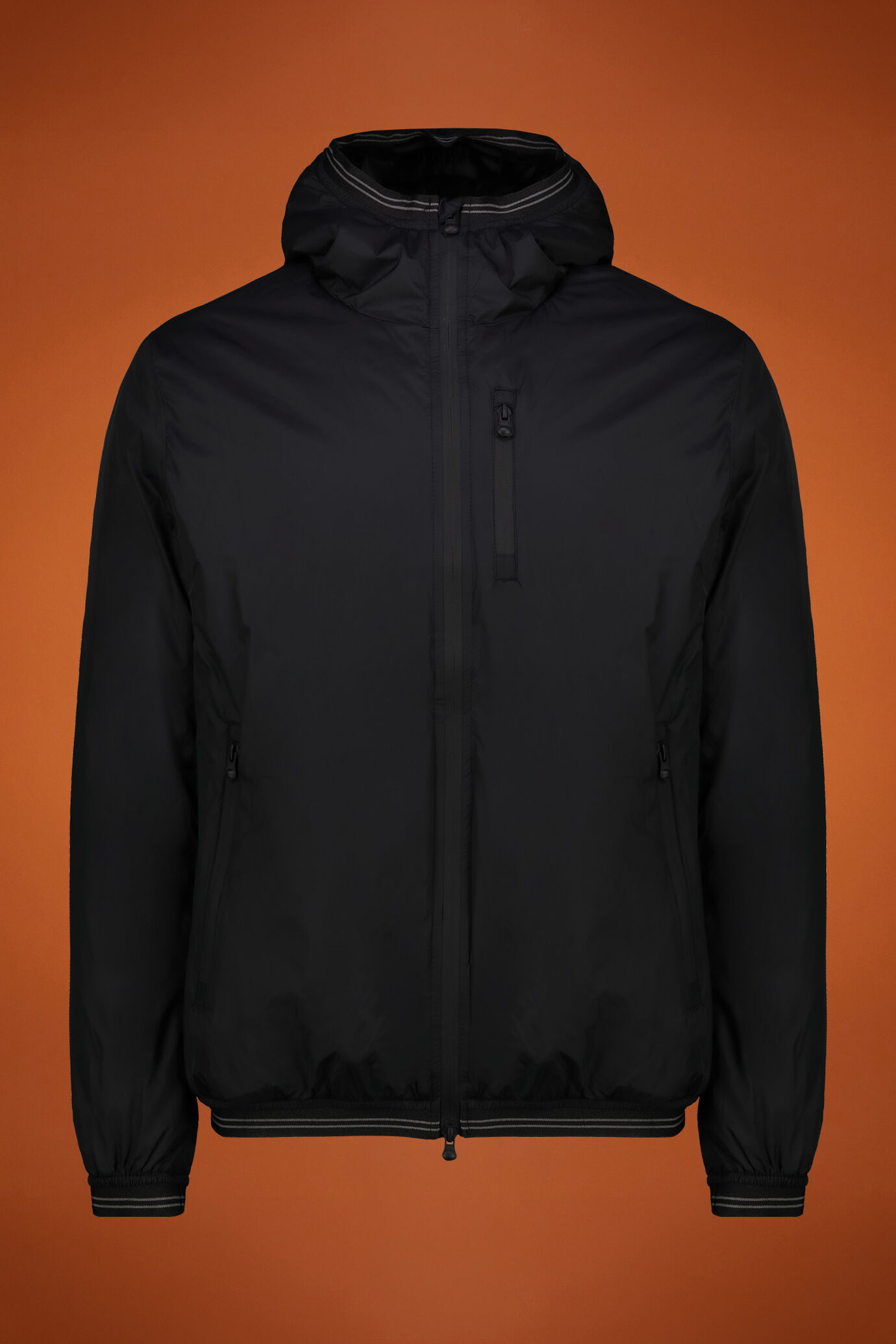 Technische Herrenjacke mit Kapuze und Innenfutter image number 0
