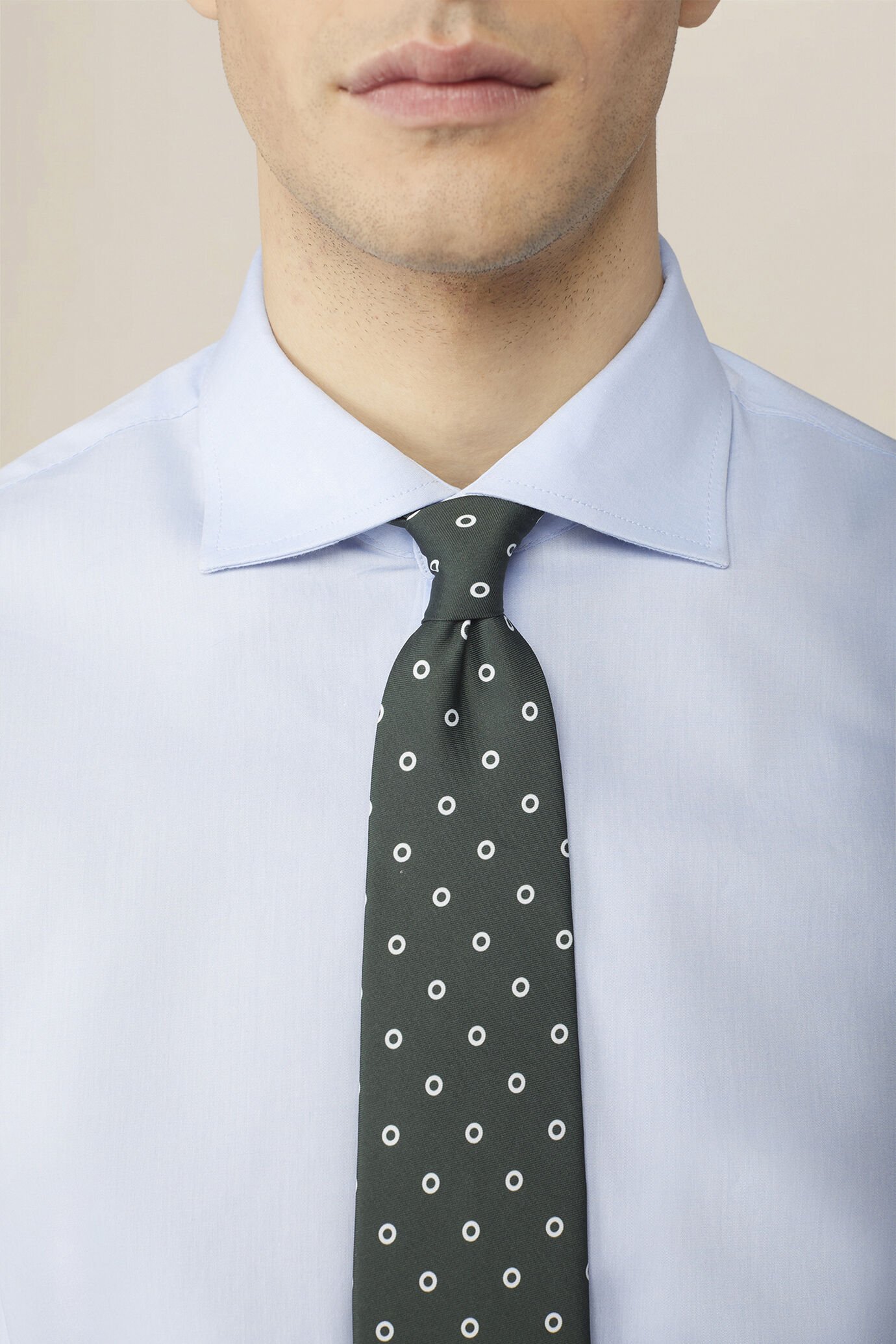 Cravate pour homme &agrave; pois