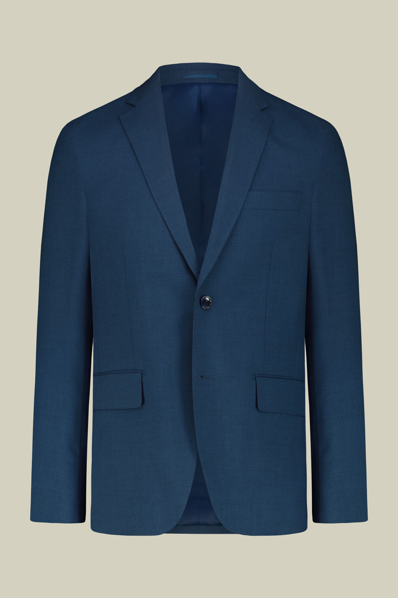 Herrenanzug, einreihig, aus Grisaille-Stoff, Regular Fit image number 0