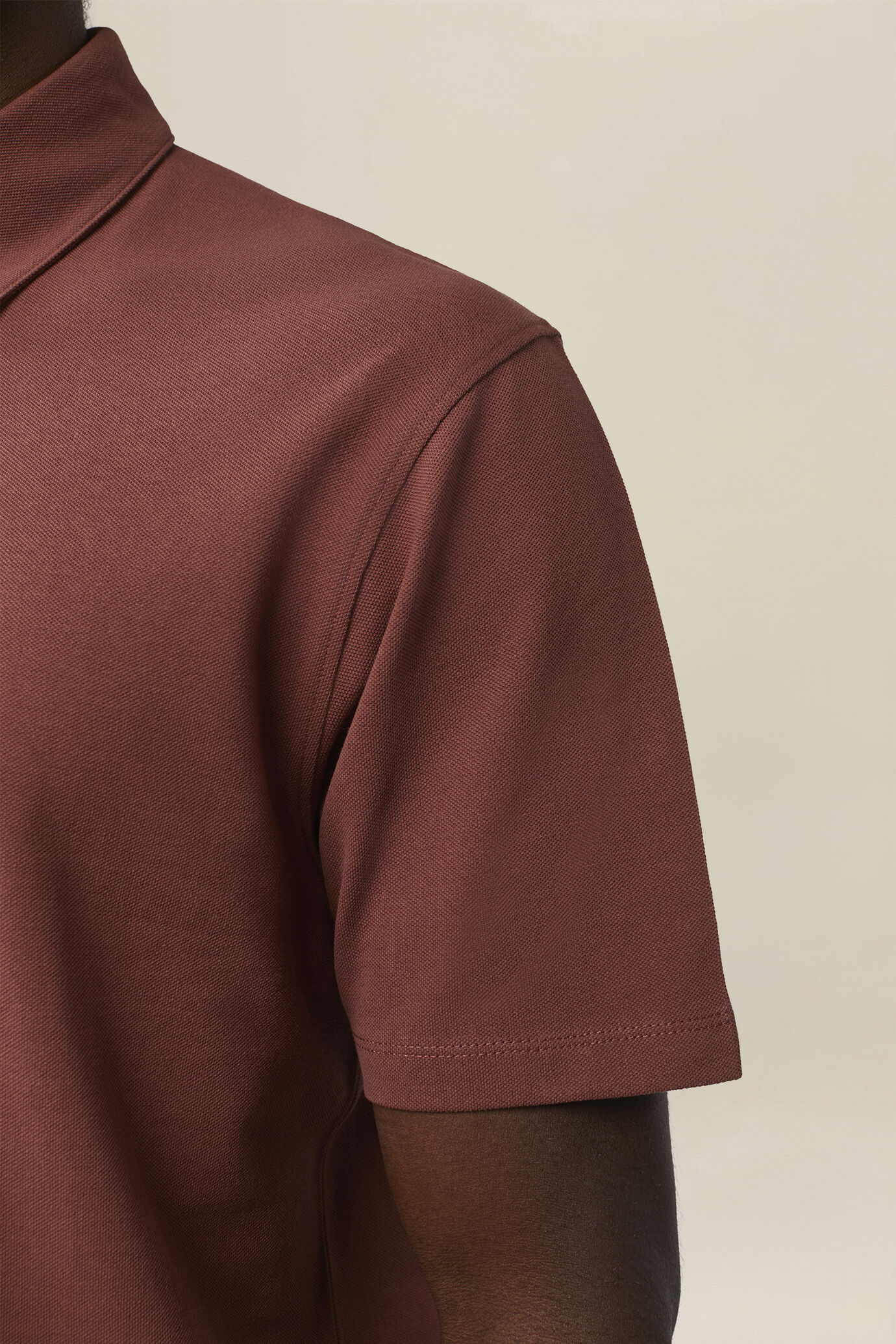 Polo uomo in 100% cotone piquet regular fit image number 3