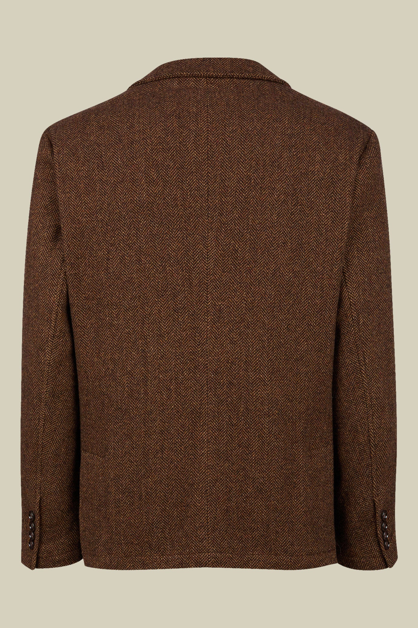Veste de sport pour homme en tissu &agrave; chevrons Wool Blend avec motif &agrave; carreaux, coupe classique