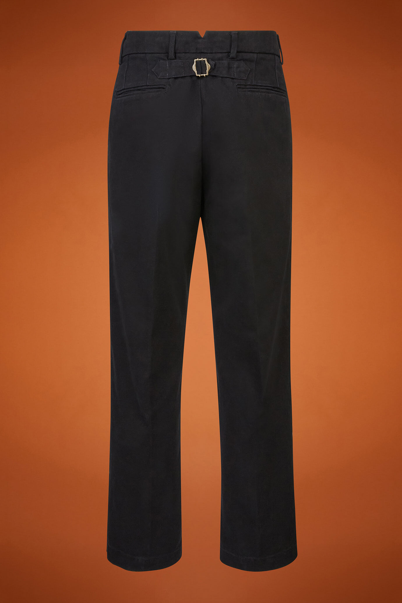 Klassische Herrenhose mit Bundfalten aus diagonalem Gewebe in normaler Passform image number 5