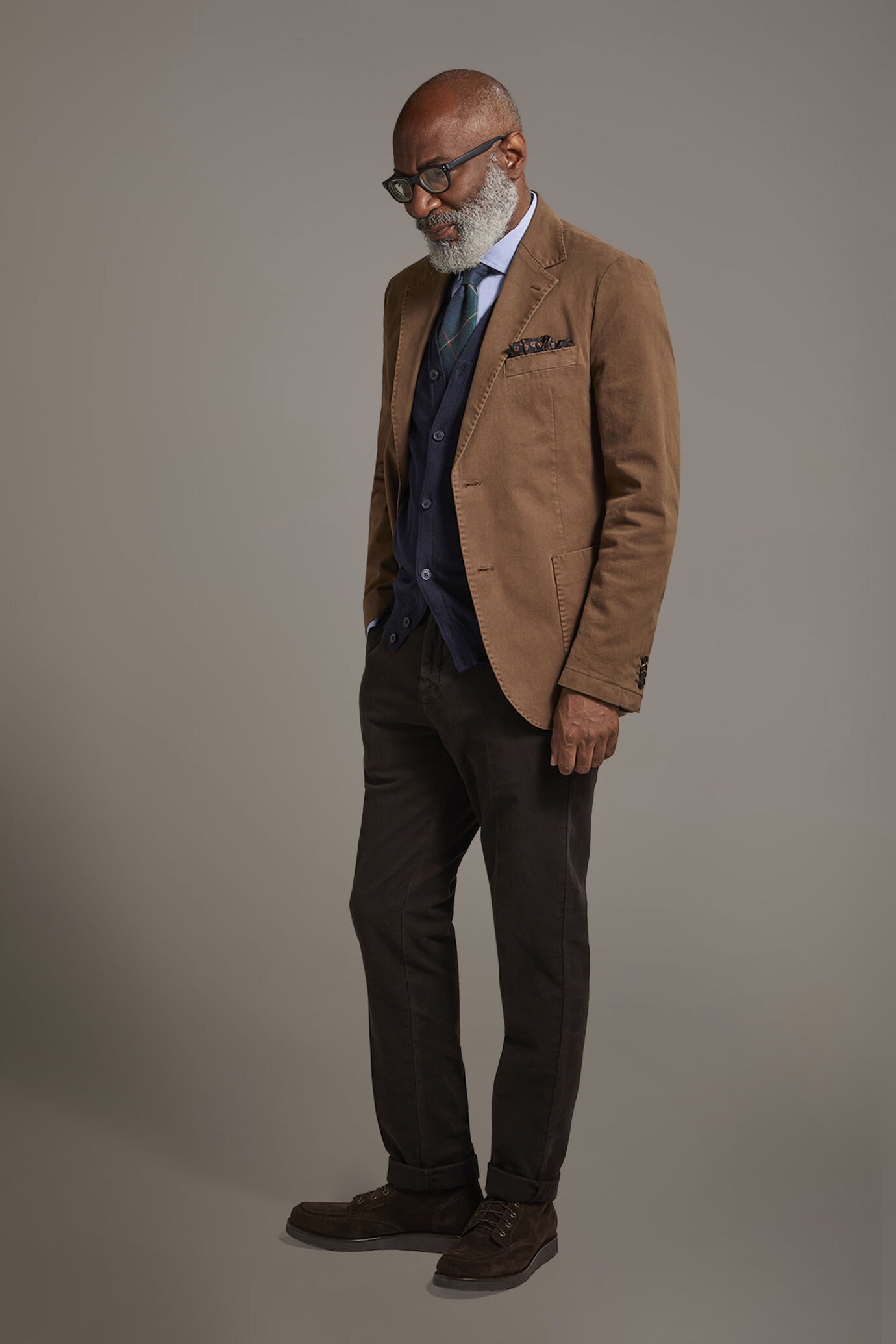 Single-breasted jacket with patch pocket image number 1