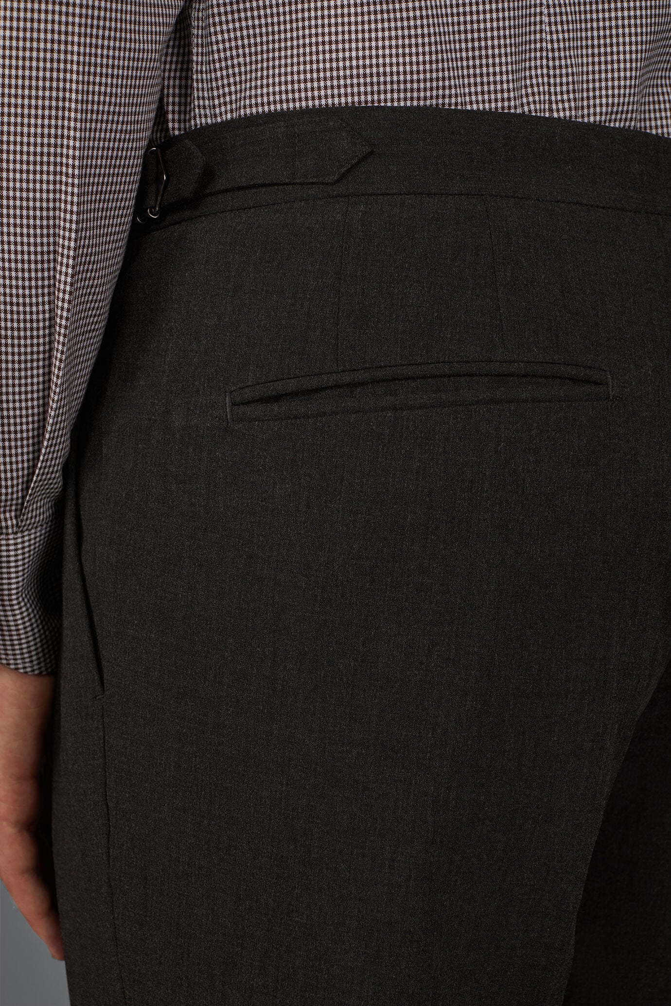 Herrenhose aus Bi-Stretch-M&eacute;lange im Comfort-Fit image number 3