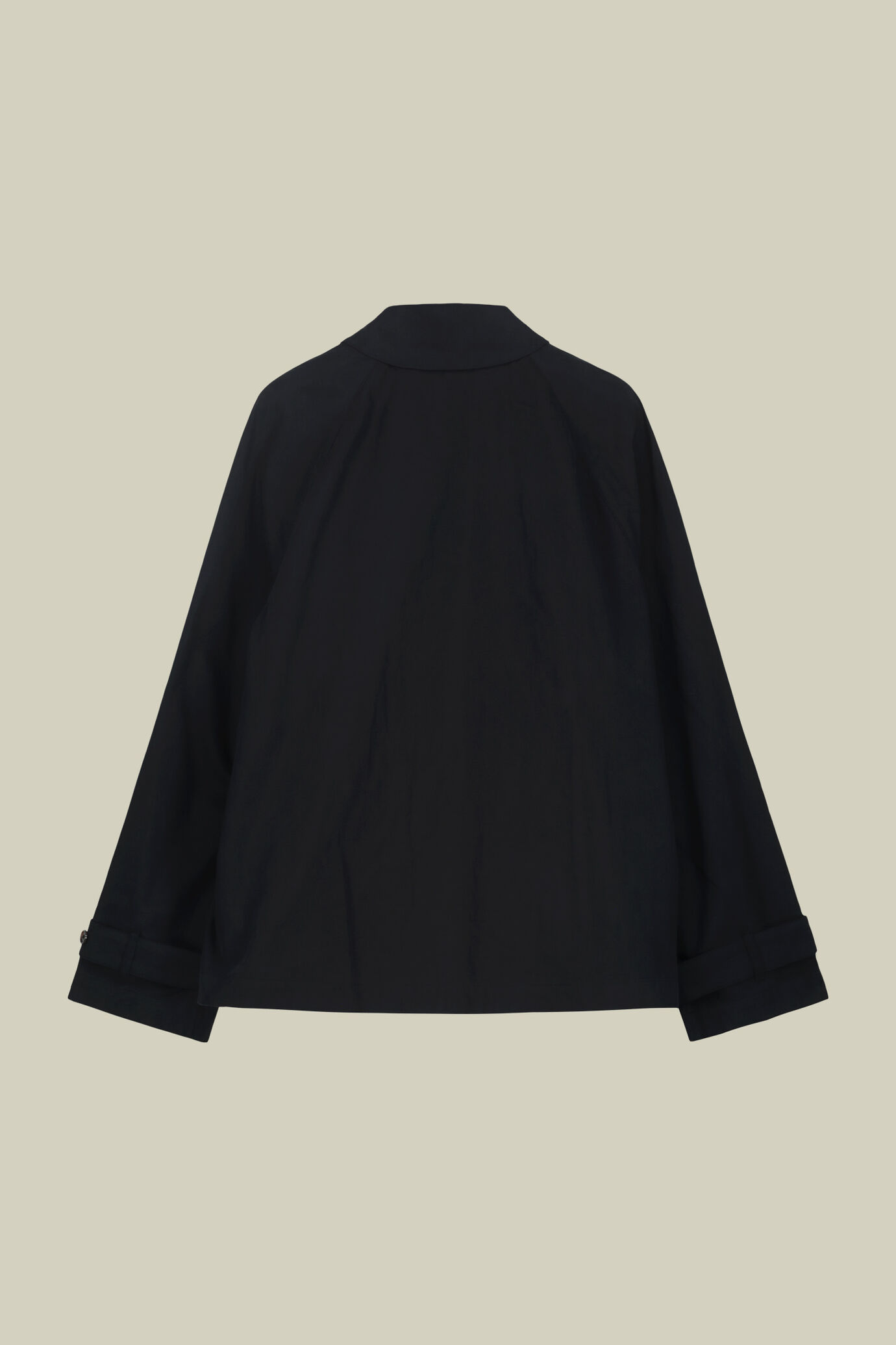 Women's short double-breasted raincoat image number 5