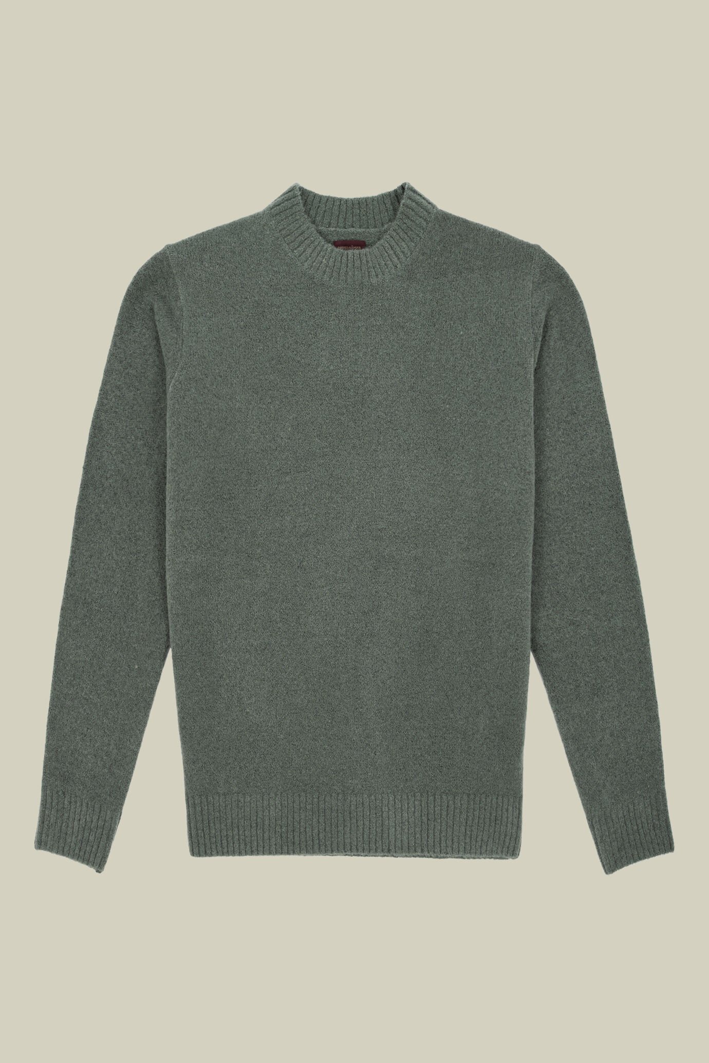 Herrenpullover mit rundem Halsausschnitt reguläre Passform image number 2