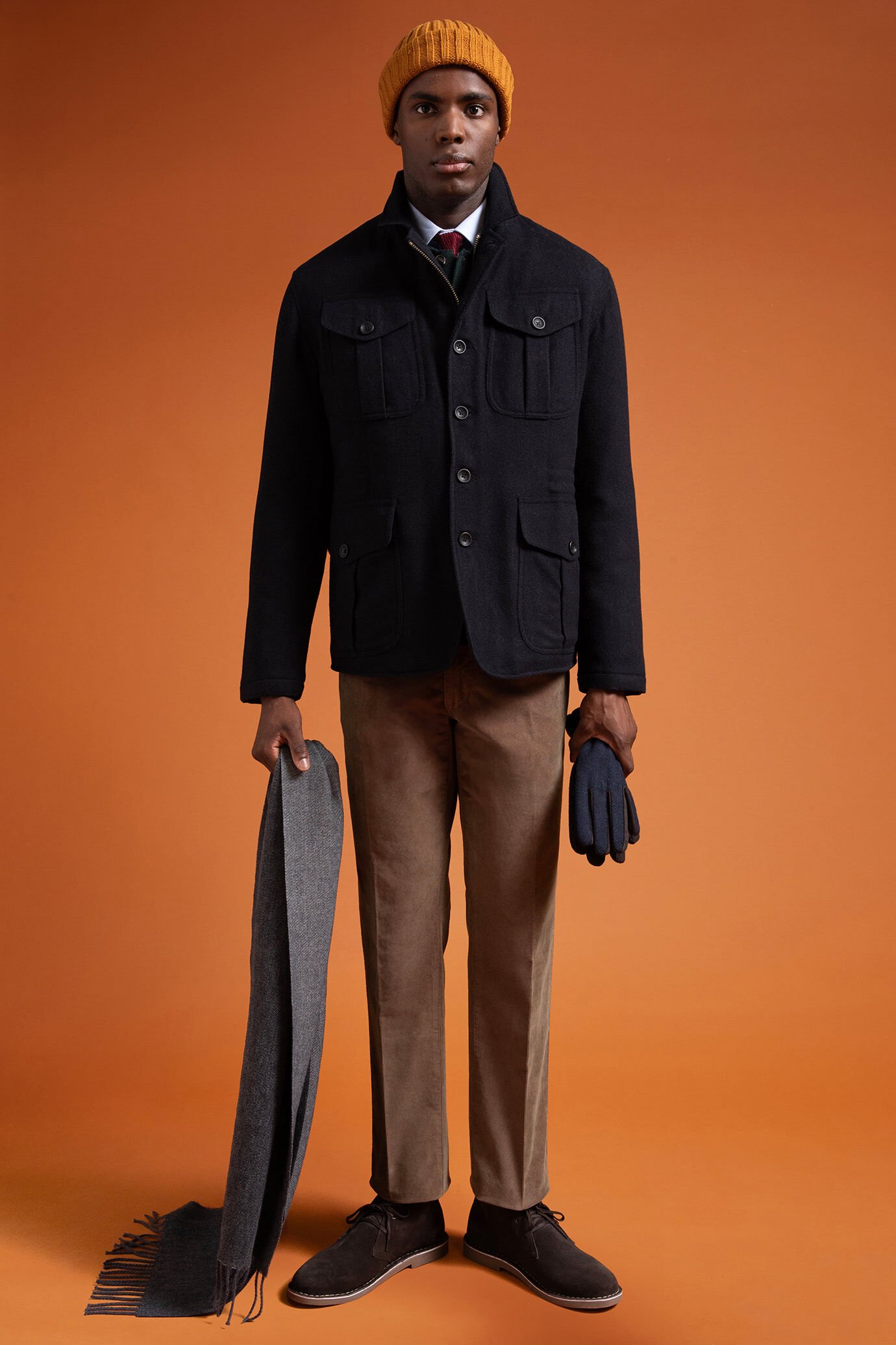 Giacca uomo con imbottitura leggera regular fit image number 1