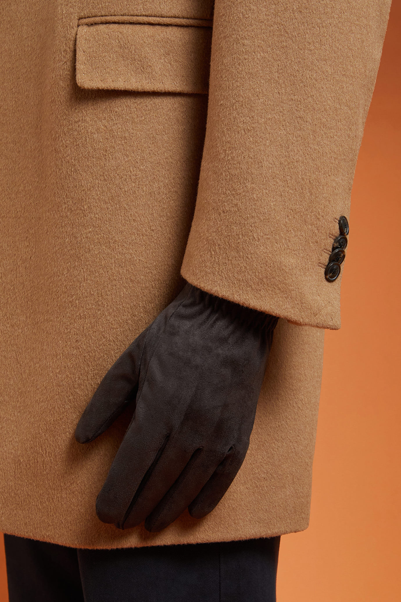 Herren-Wildlederhandschuhe