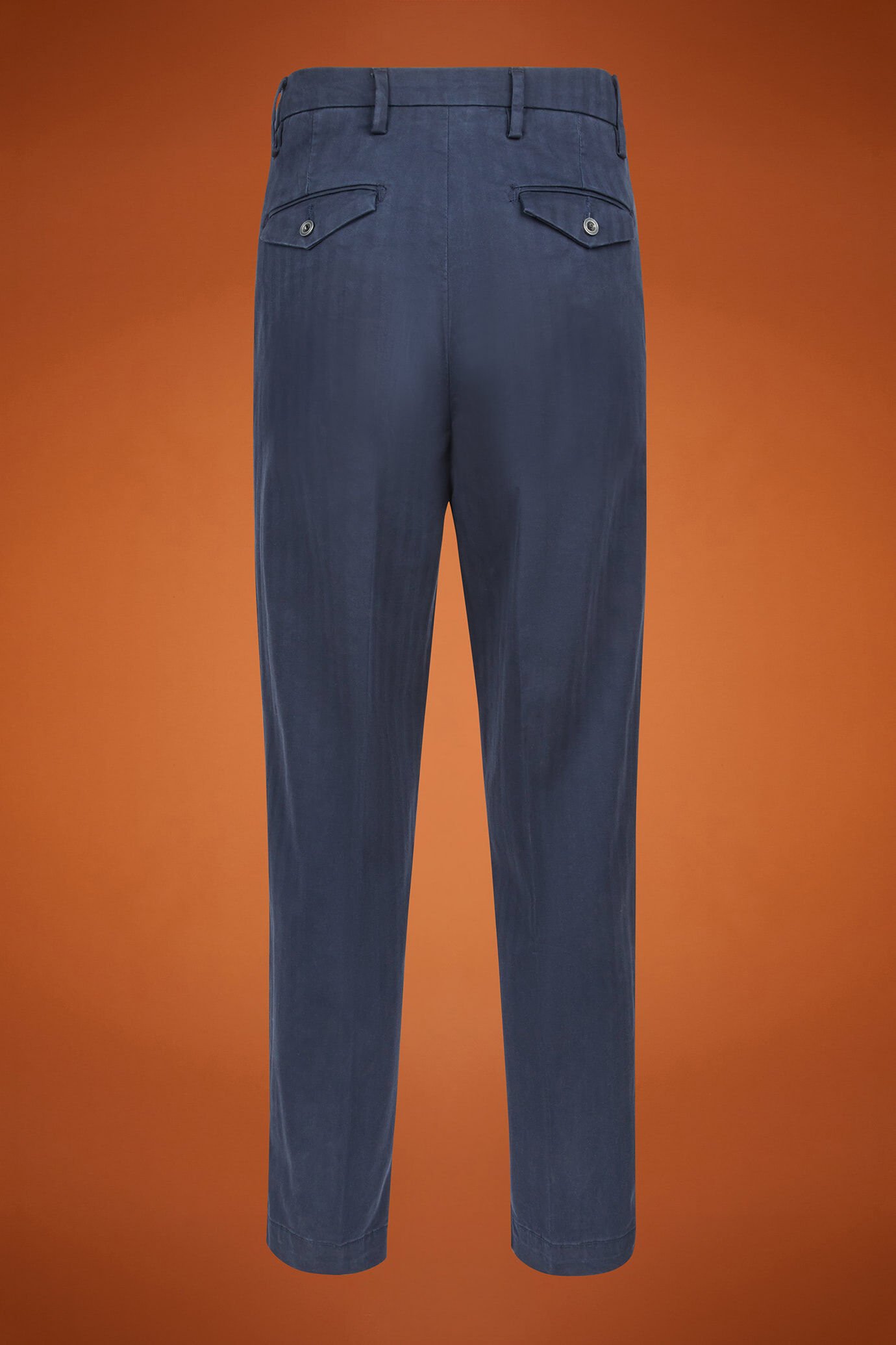 Men's classic herringbone construction trousers regular fit image number 5